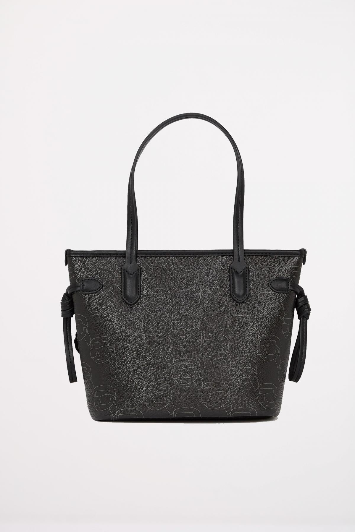 KARL LAGERFELD IKON MOO CC SM TOTE en color NEGRO (2)