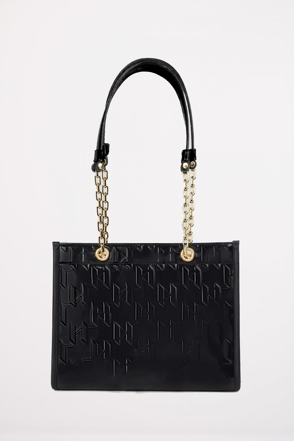 KARL LAGERFELD SKUARE SP SHINY MONO MD TO en color NEGRO (2)