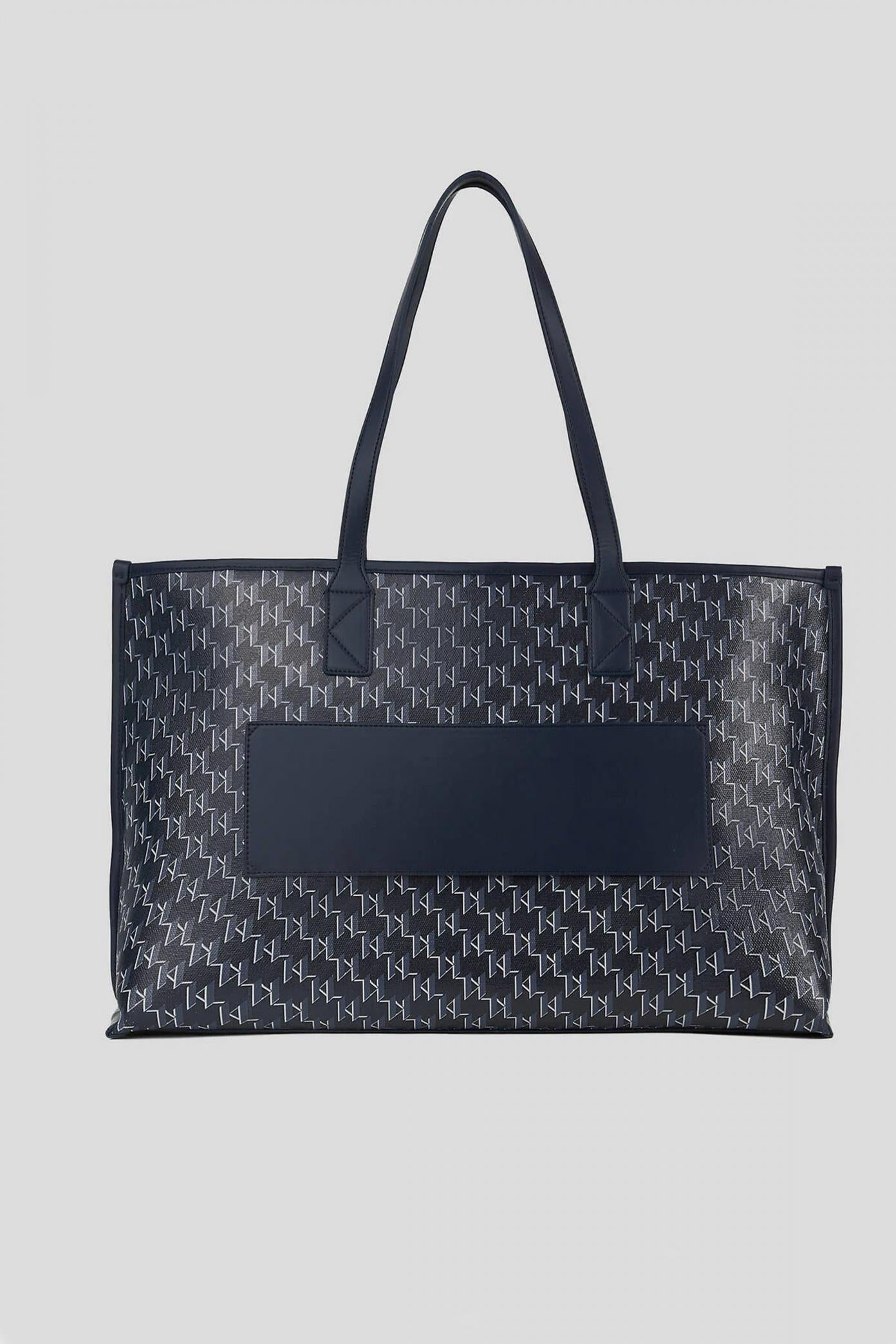 KARL LAGERFELD VOYAGE TOTE en color AZUL (2)