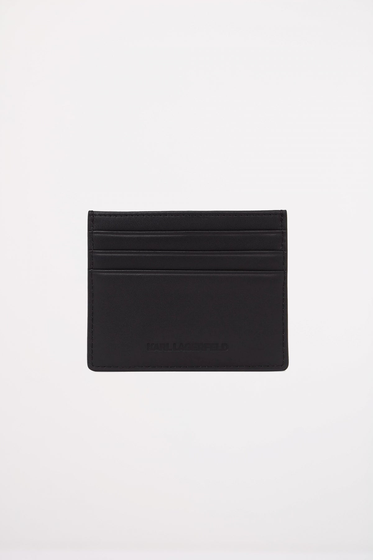 KARL LAGERFELD SIGNATURE CARDHOLDER en color NEGRO (2)