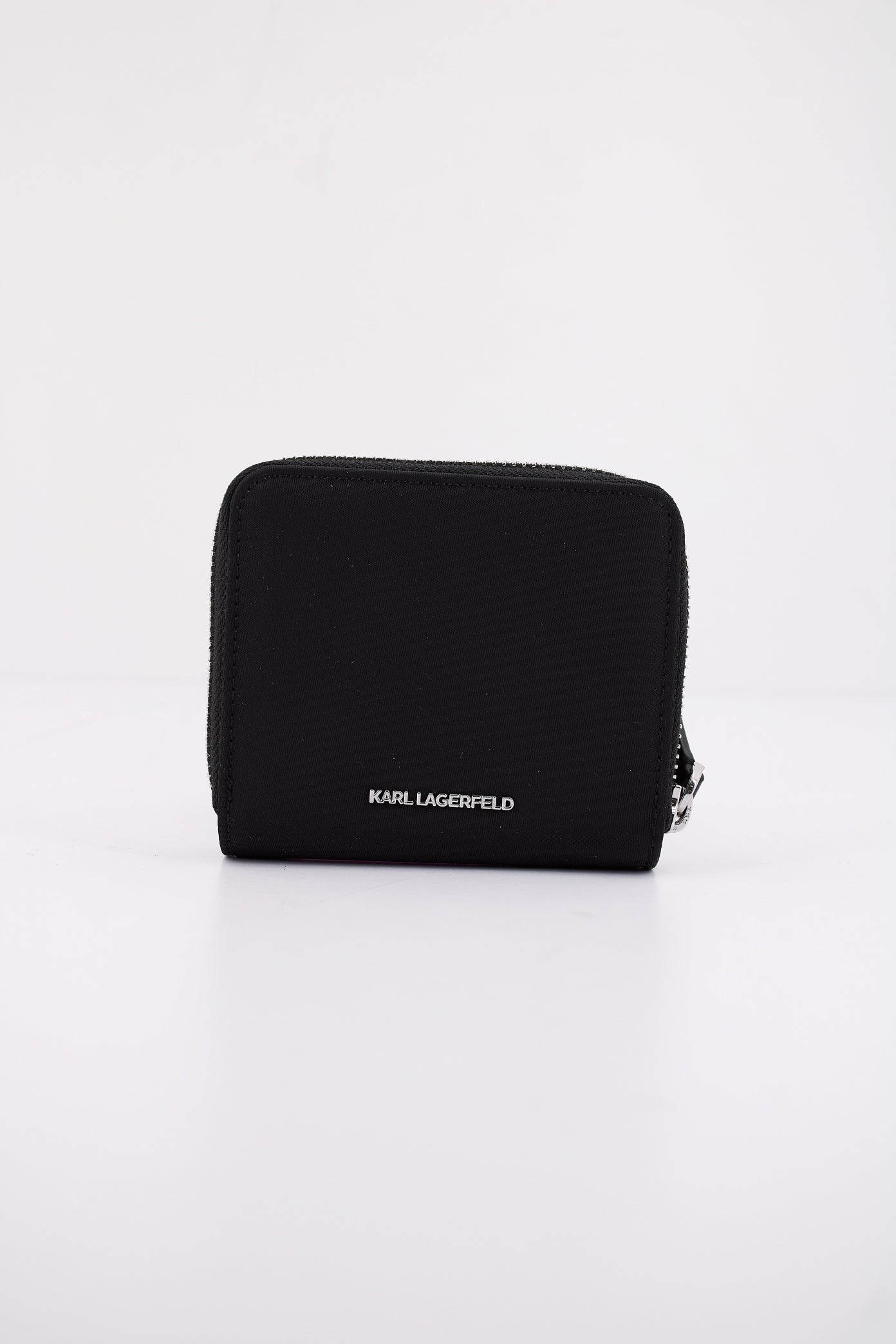 KARL LAGERFELD IKON NYLON MD BFD WLLT en color NEGRO (3)