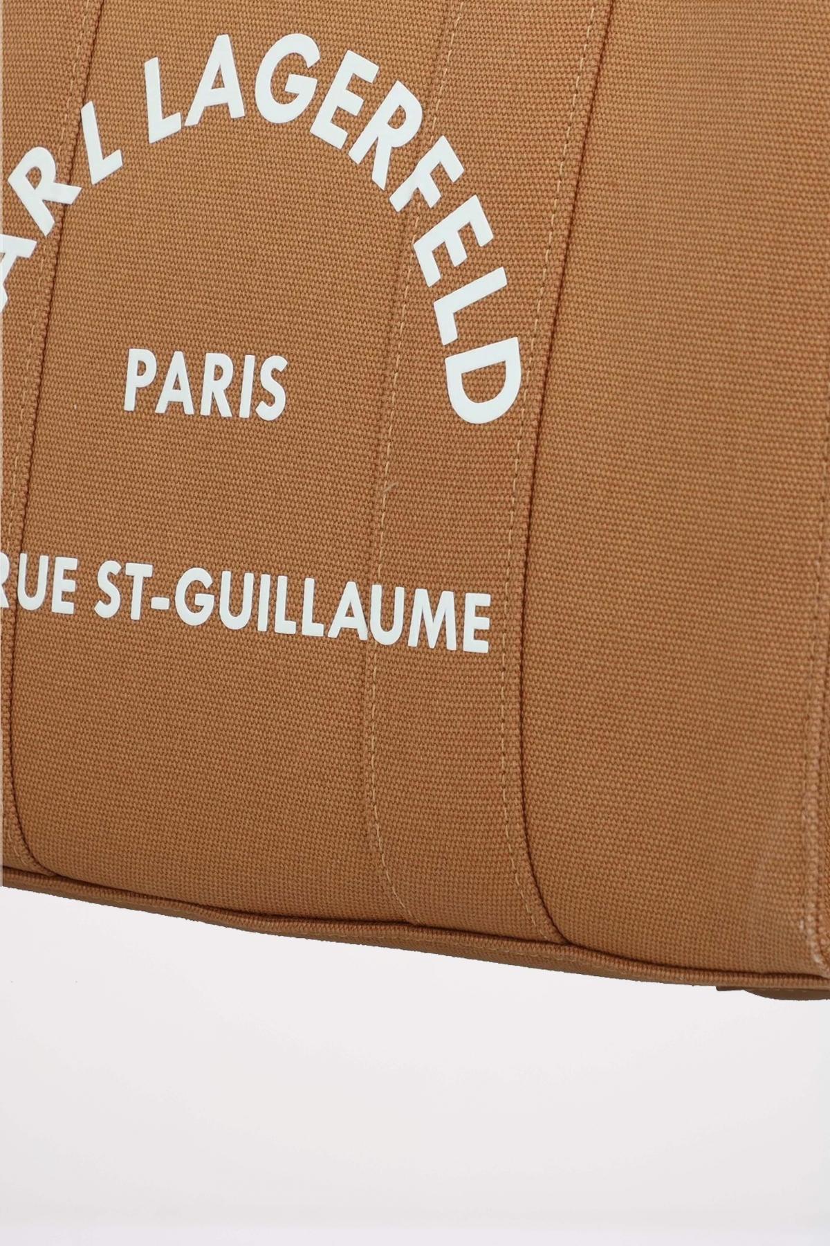 KARL LAGERFELD RSG SQUARE MEDIUM TOTE en color MARRON (3)