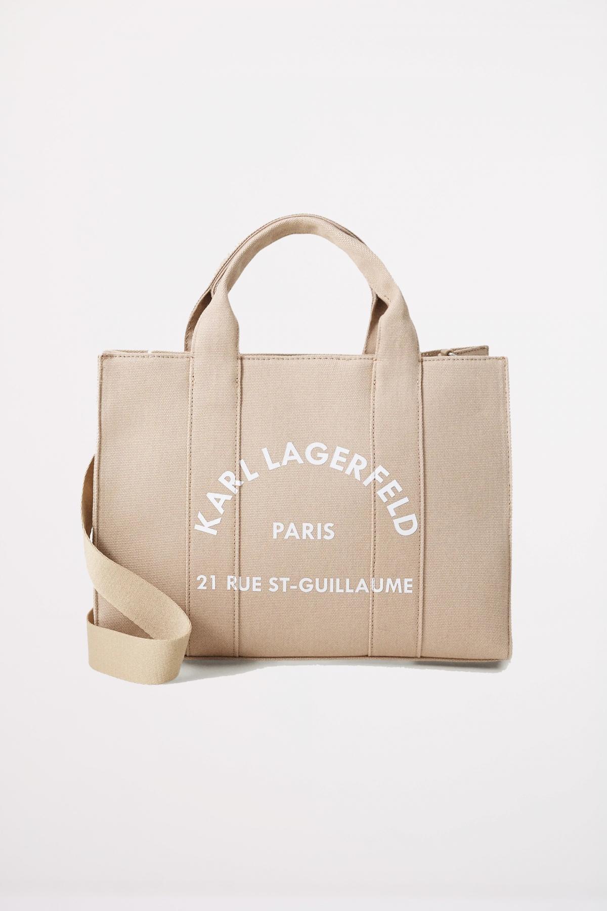 KARL LAGERFELD RSG SQUARE MEDIUM TOTE en color MARRON (1)