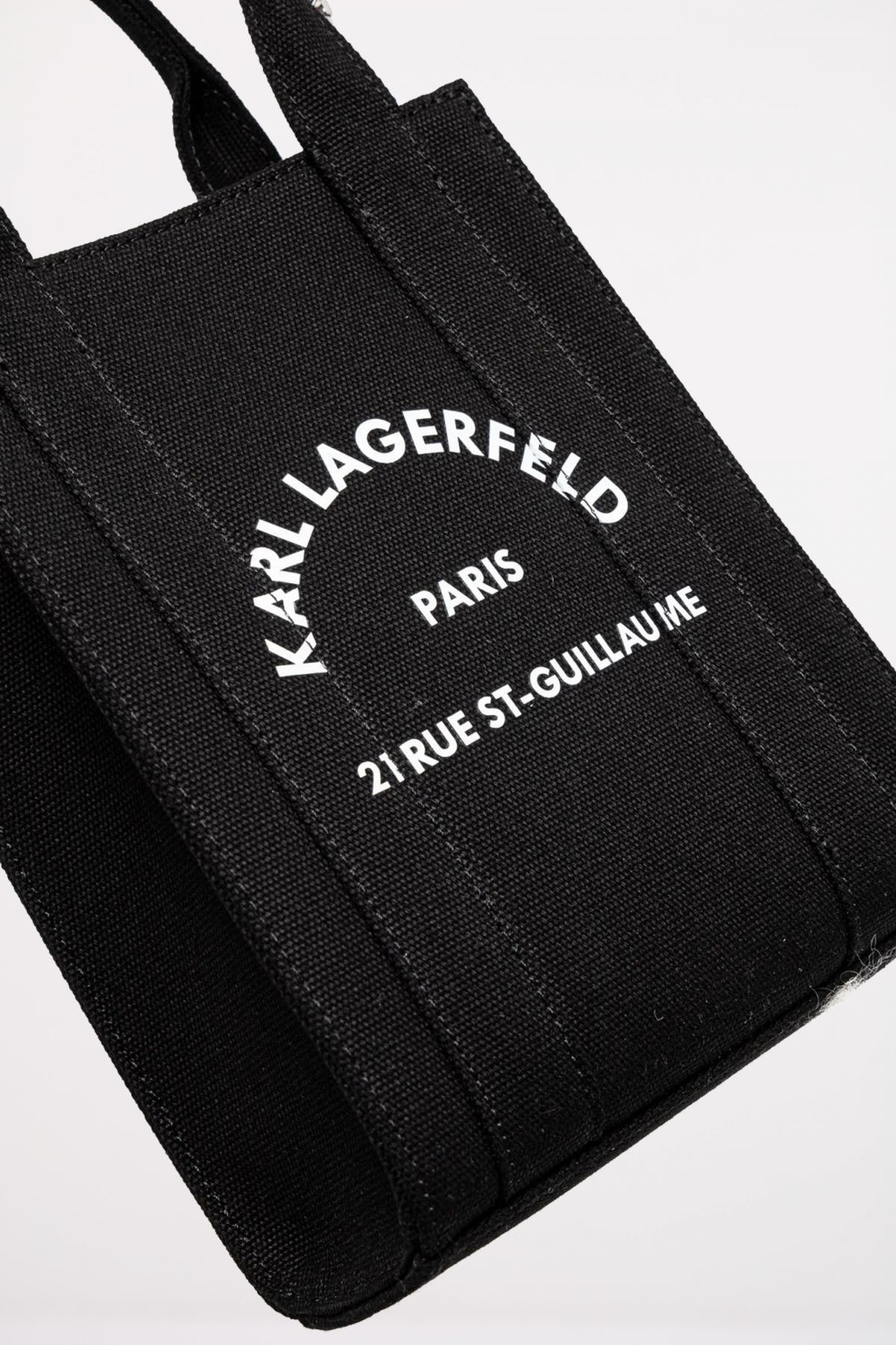 KARL LAGERFELD RSG SQUEARE SMALL TOTE en color NEGRO (4)