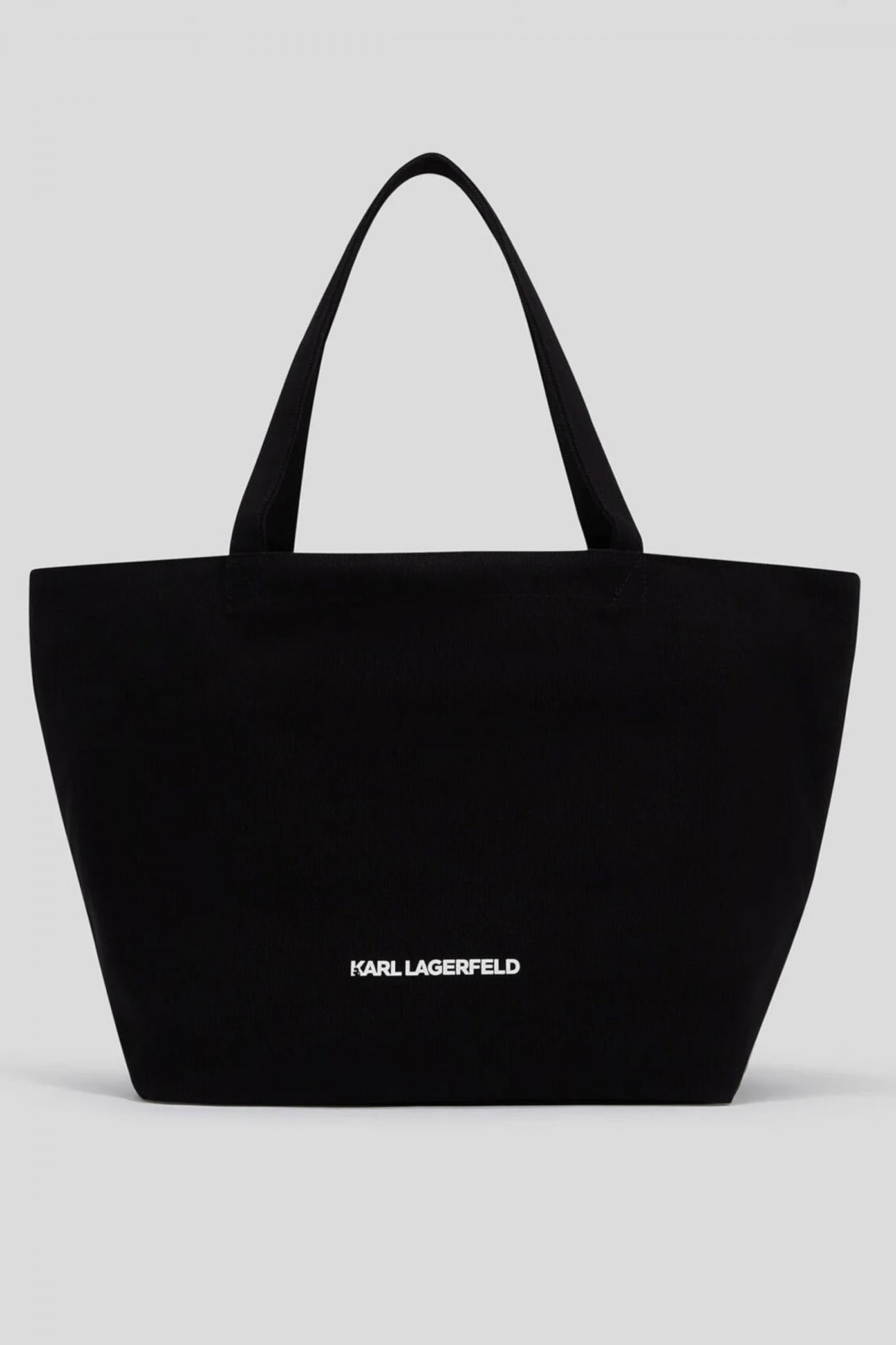 KARL LAGERFELD IKON KC SHOPPER en color NEGRO (2)