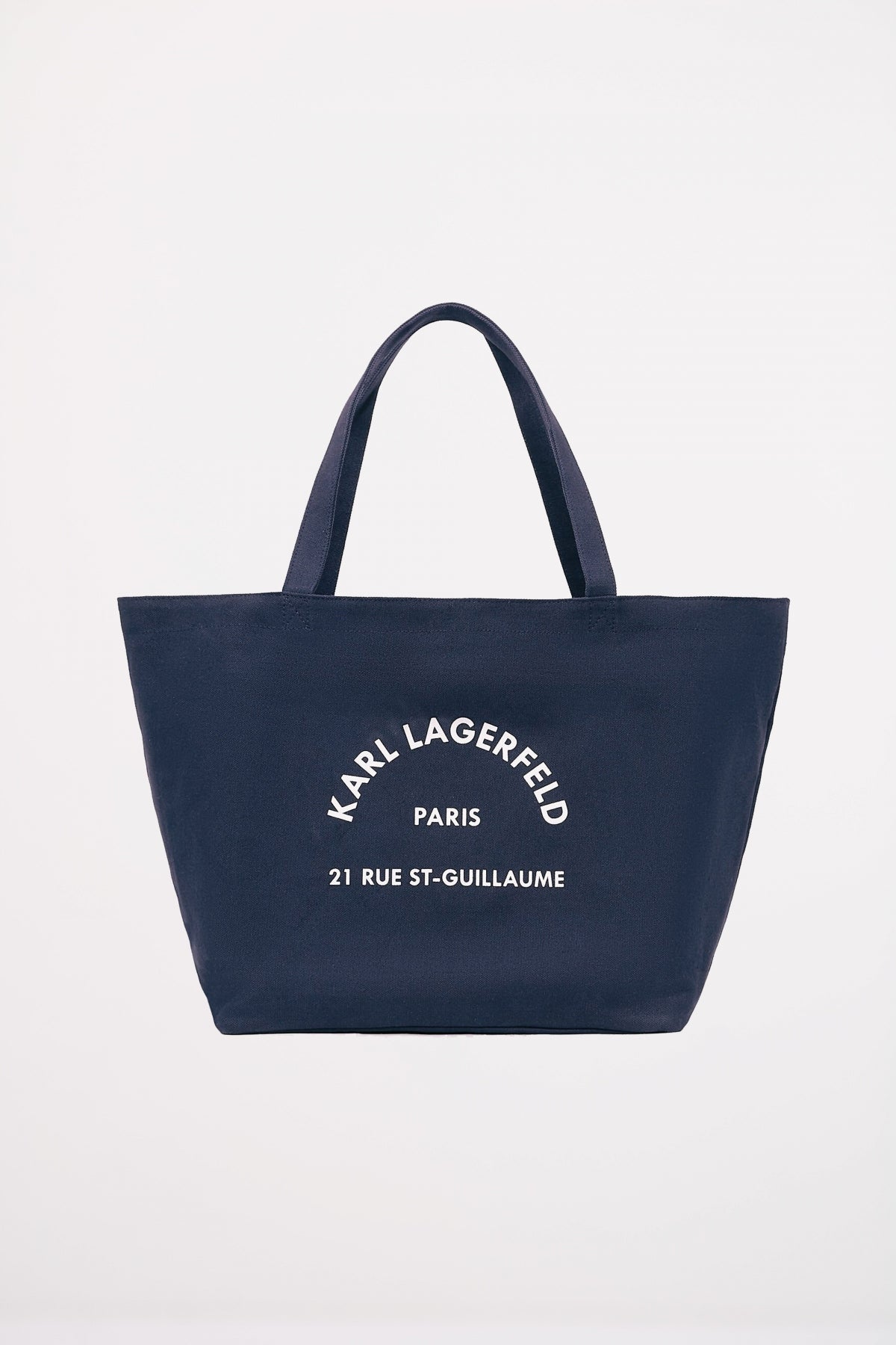 KARL LAGERFELD RSG CANVAS SHOPPER en color AZUL (1)