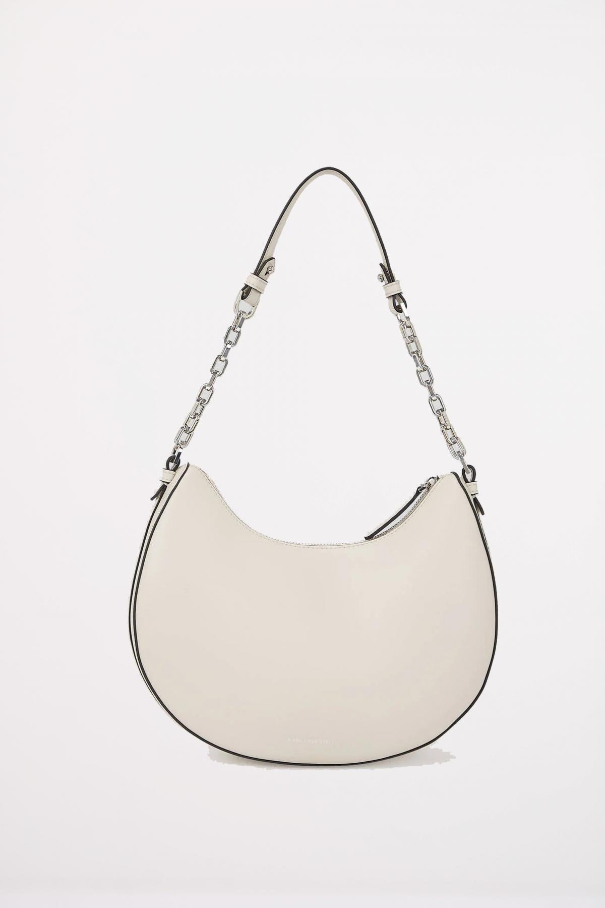 KARL LAGERFELD AUTOGRAPH MOON SHOULDER BA en color BEIS (2)