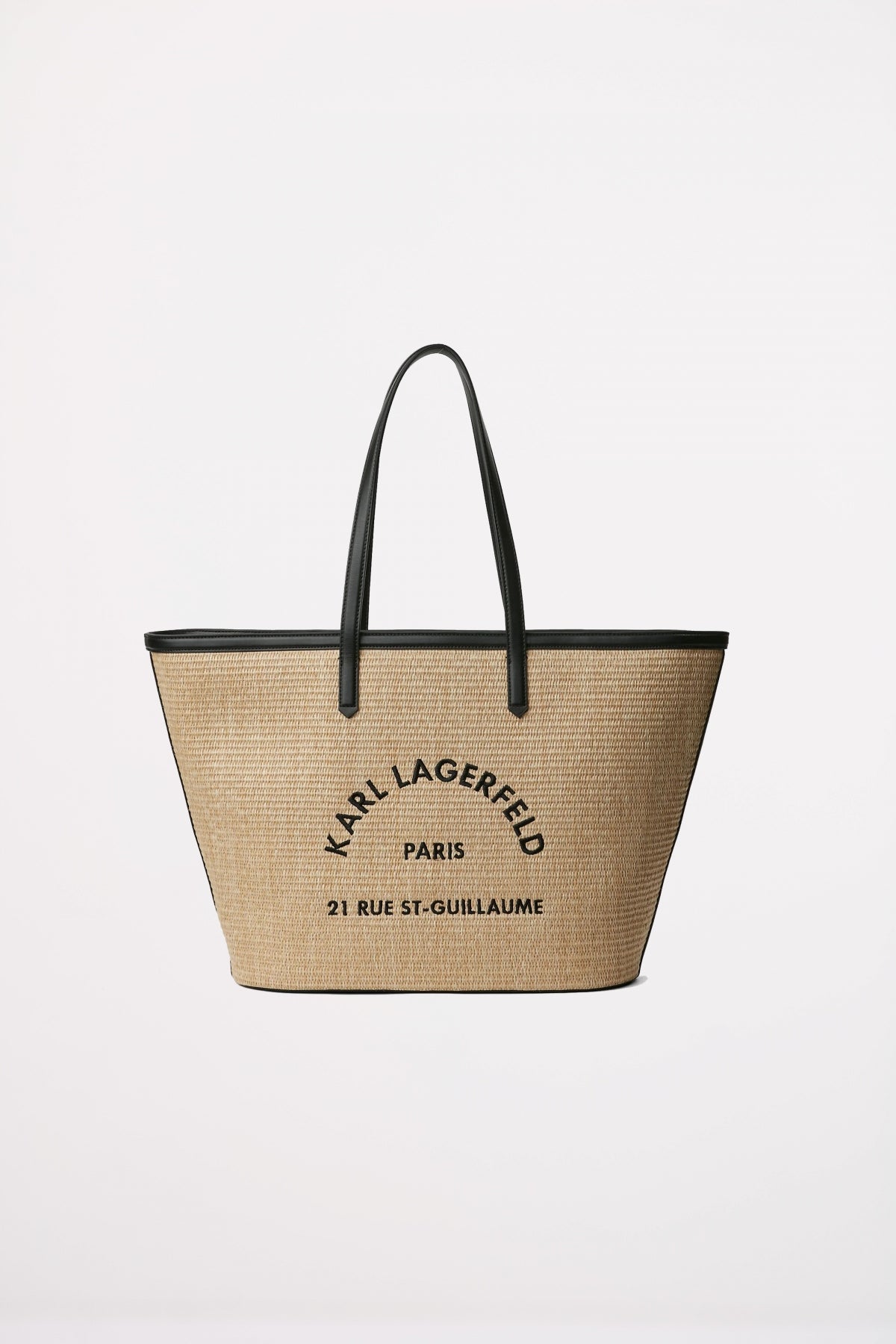 KARL LAGERFELD K RSG RAFFIA TOTE en color MARRON CLARO (1)