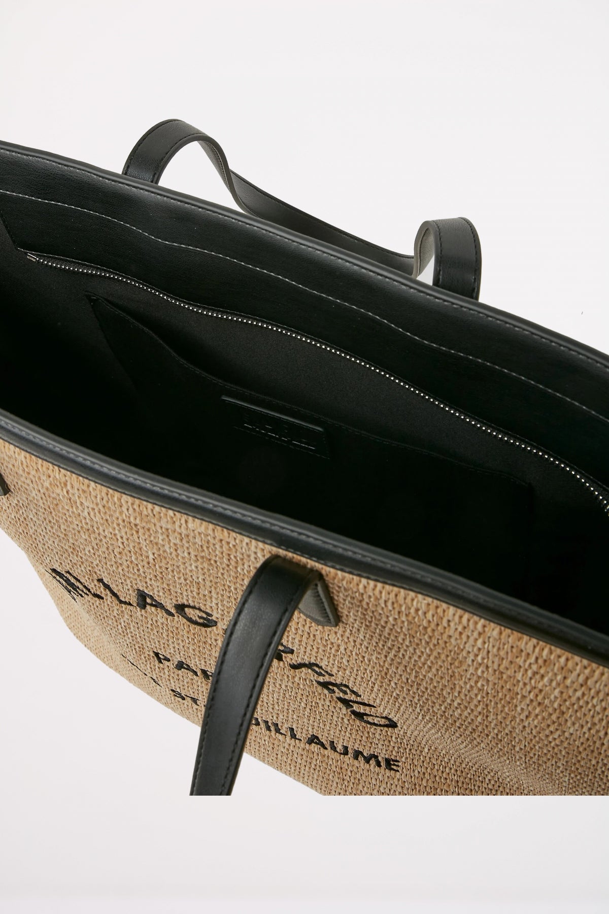KARL LAGERFELD K RSG RAFFIA TOTE en color MARRON CLARO (3)