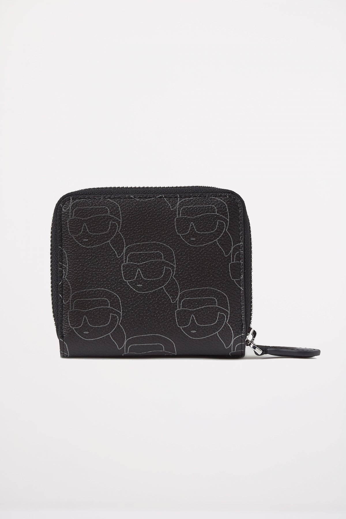 KARL LAGERFELD IKON MONO CC MD BFLD WLLT en color NEGRO (2)
