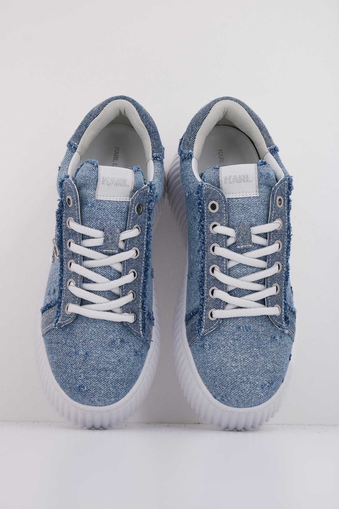 KARL LAGERFELD KREEPER LO SIGNIA MIX LO L en color AZUL (3)