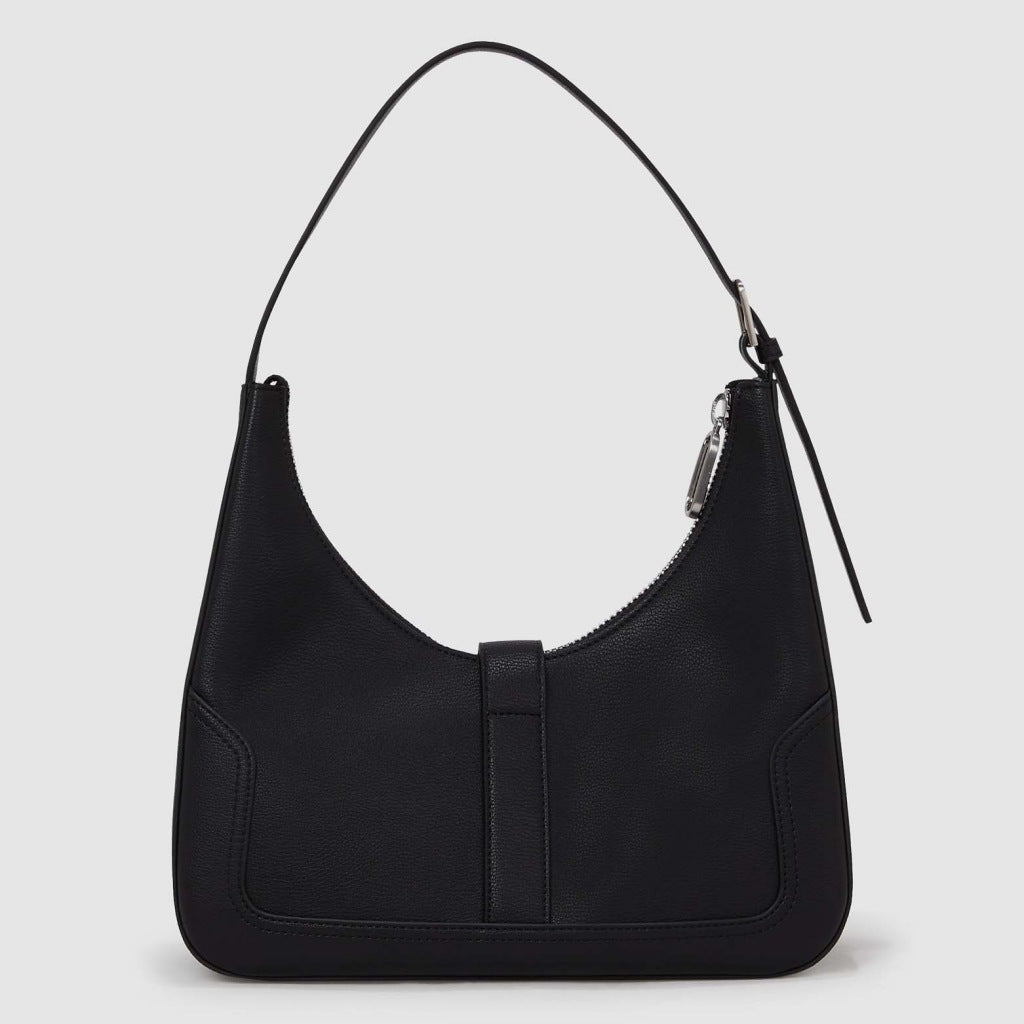 KARL LAGERFELD KLJ WESTERN SHOULDER BAG en color NEGRO (3)