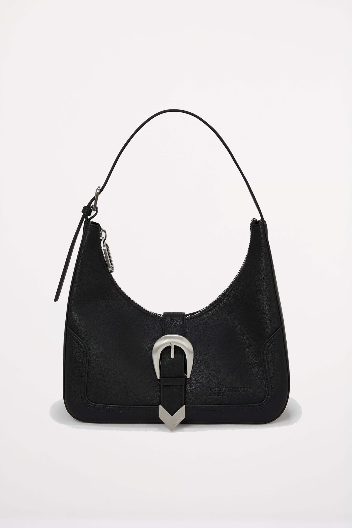 KARL LAGERFELD KLJ WESTERN SHOULDER BAG en color NEGRO (1)
