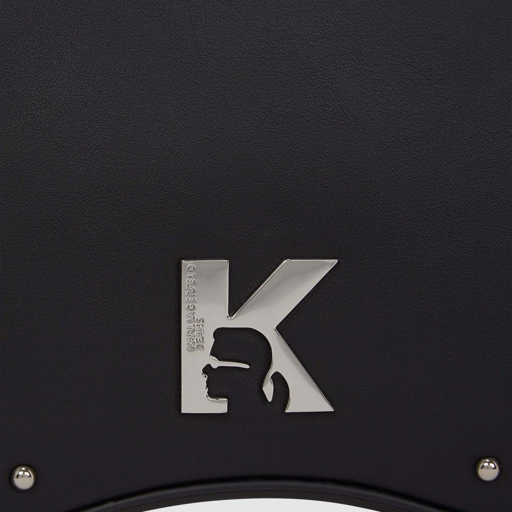 KARL LAGERFELD KLJ SUNGLASSES SHB STUD en color NEGRO (3)