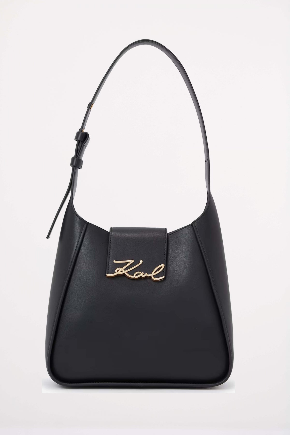 KARL LAGERFELD K SIGNATURE HOBO en color NEGRO (1)