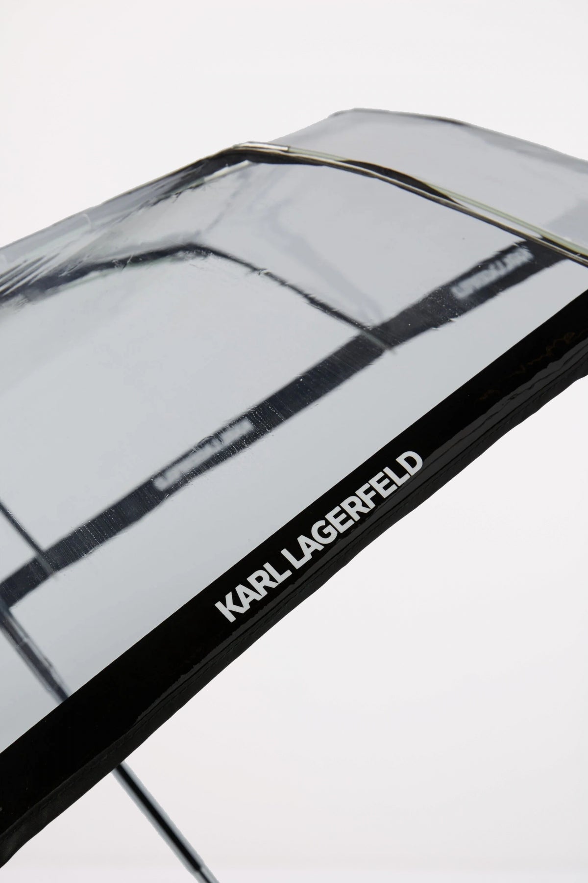 KARL LAGERFELD K ESSENTIAL SM UMBRELLA en color NEGRO (2)