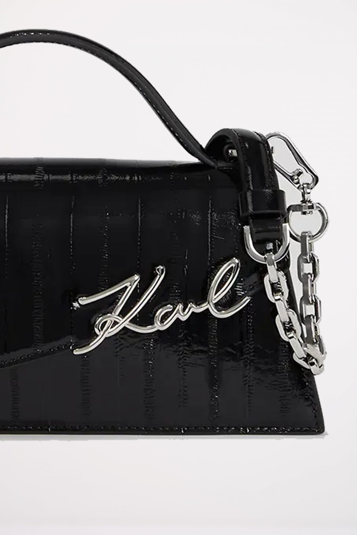 KARL LAGERFELD K SIGNATURE SLIM CB EEL ST en color NEGRO (2)