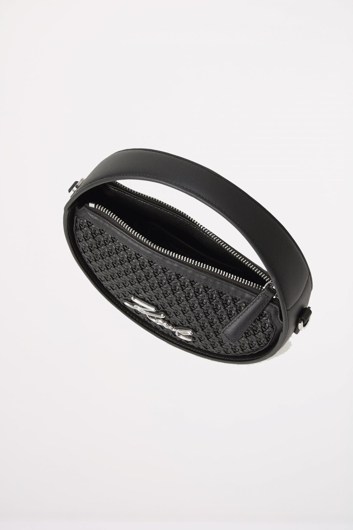 KARL LAGERFELD K SIGNATURE SP ROUND WOVEN en color NEGRO (3)