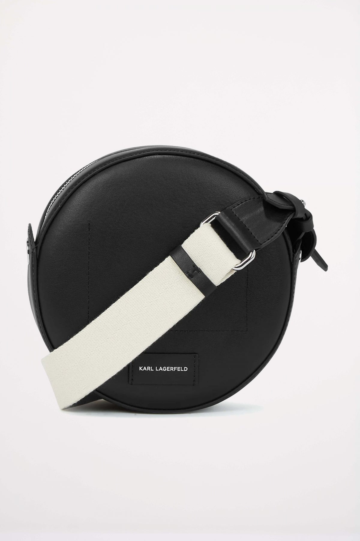 KARL LAGERFELD K CIRCLE ROUND CB PERFORAT en color NEGRO (2)