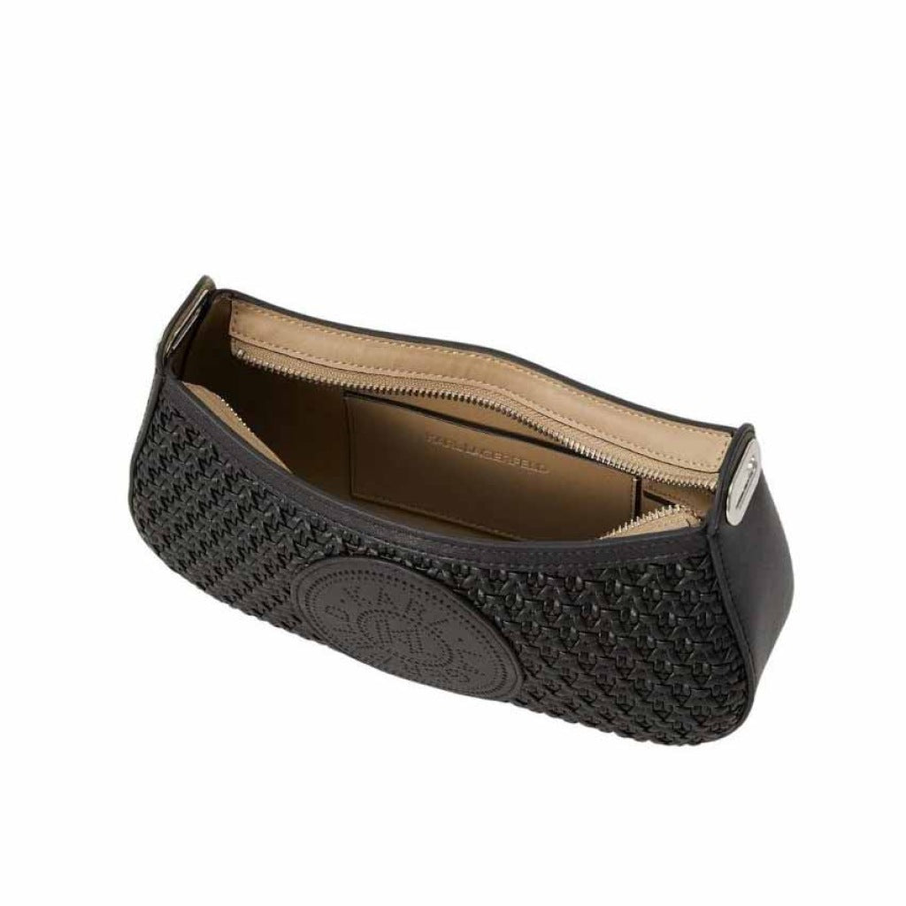KARL LAGERFELD K CIRCLE SB WOVEN en color NEGRO (6)