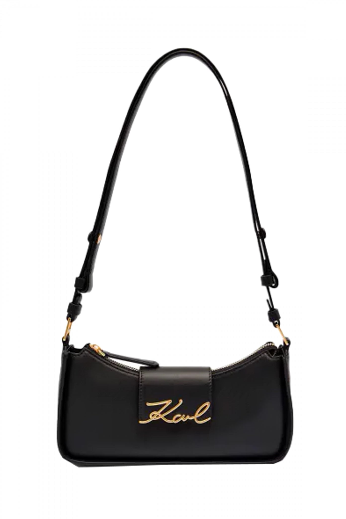 KARL LAGERFELD AW K SIGNATURE SM ZIP SB en color NEGRO (1)