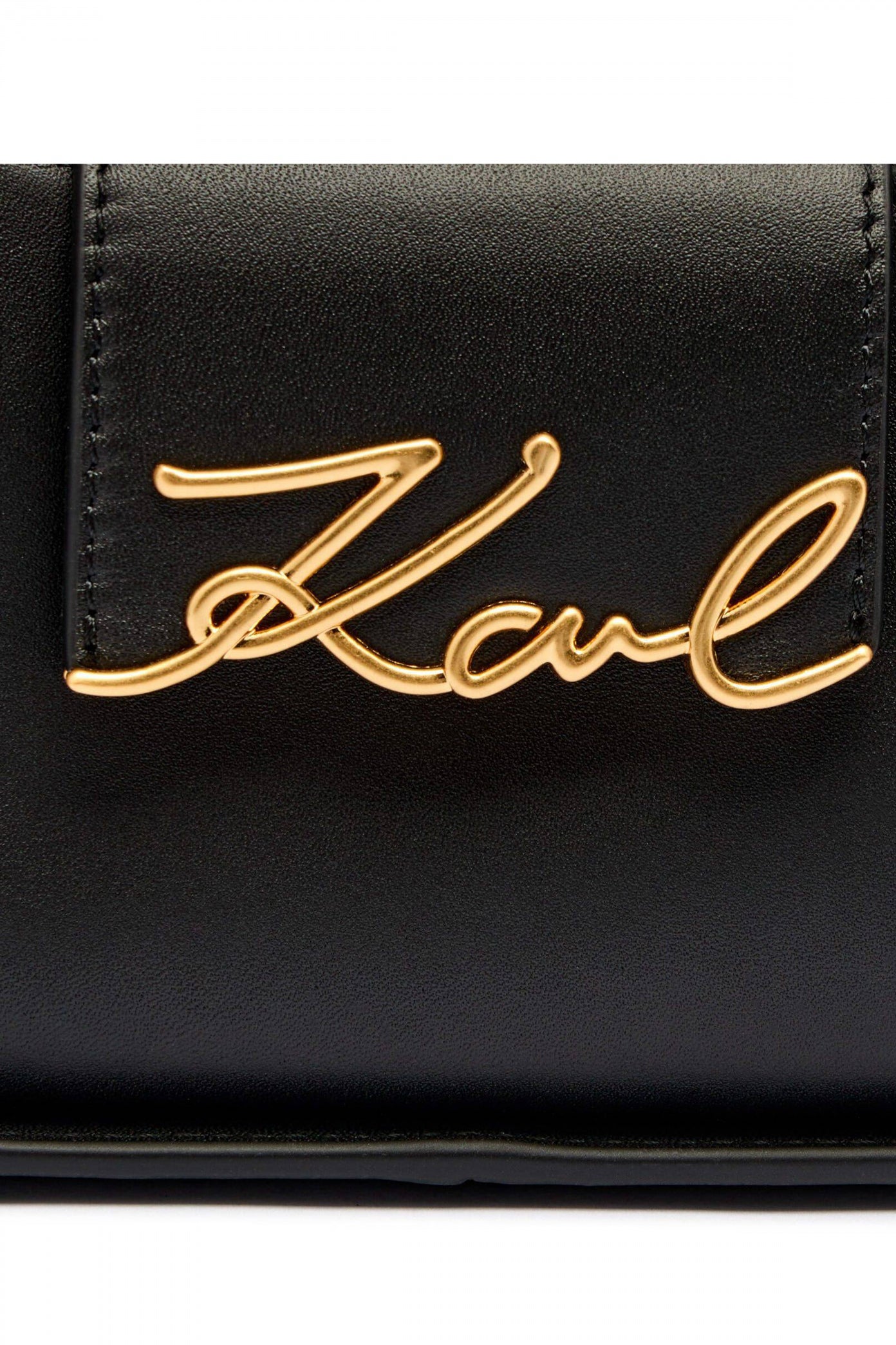 KARL LAGERFELD AW K SIGNATURE SM ZIP SB en color NEGRO (4)