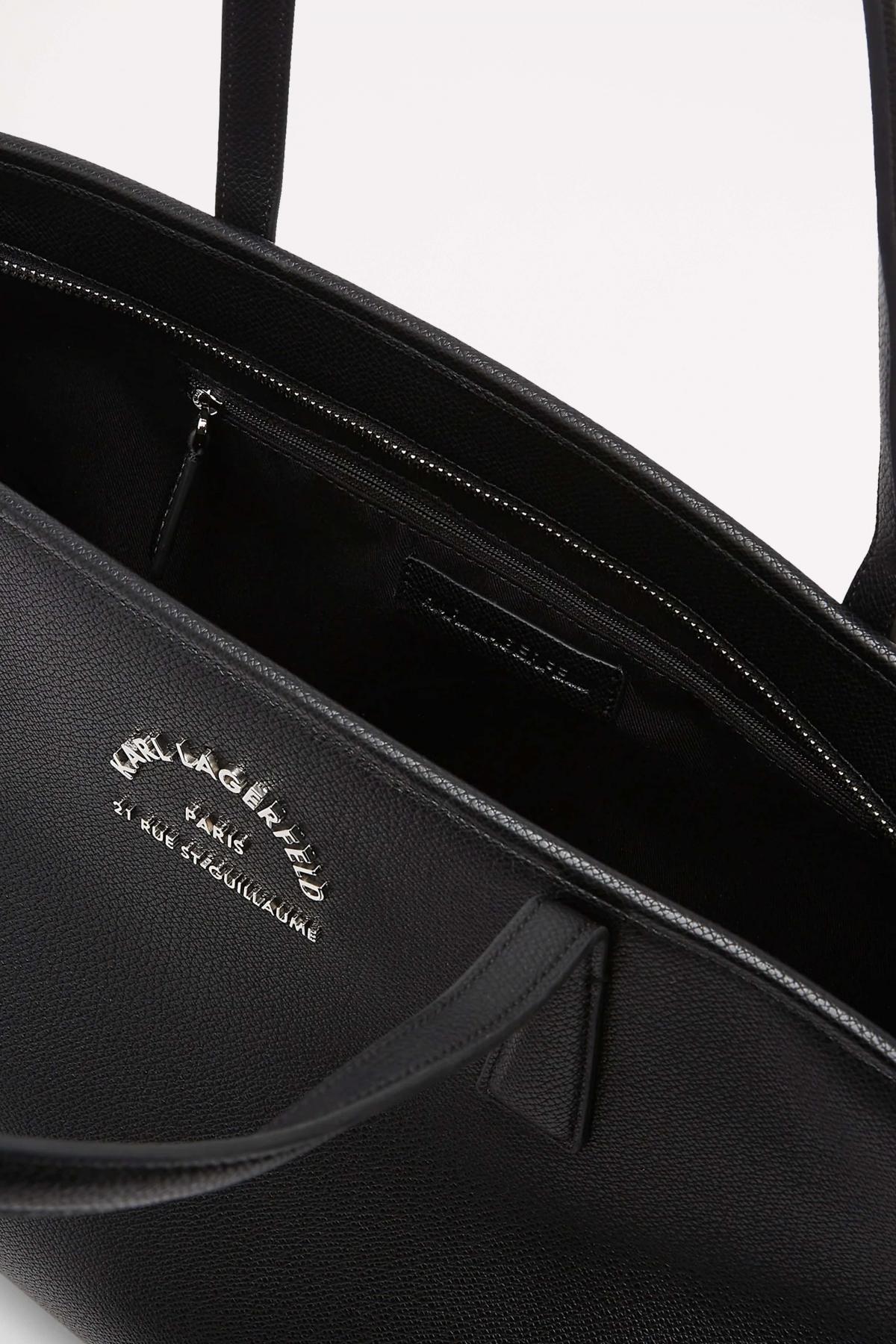 KARL LAGERFELD K RSG METAL TOTE en color NEGRO (3)