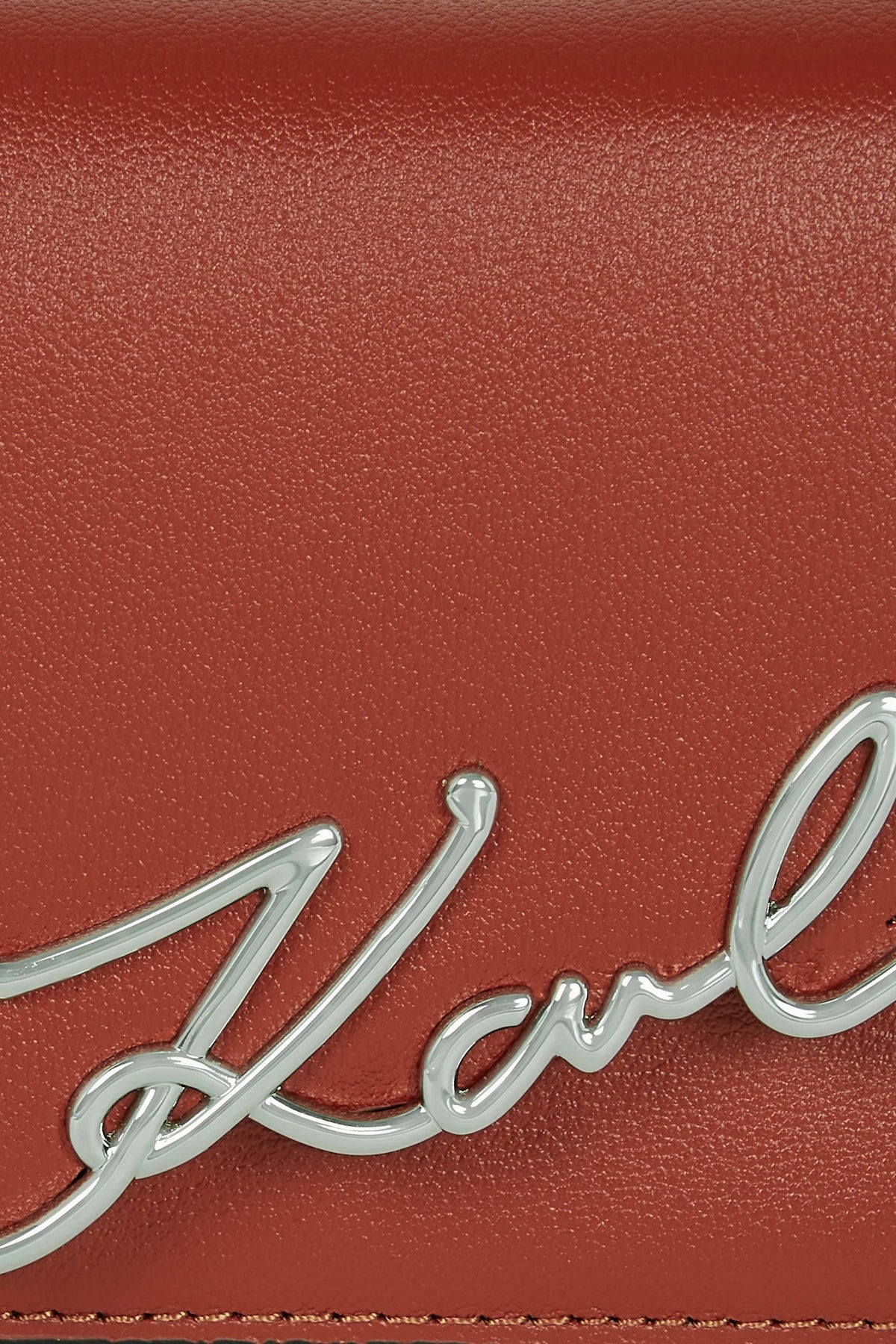 KARL LAGERFELD K SIGNATURE CONT CB WALLET en color ROJO (4)