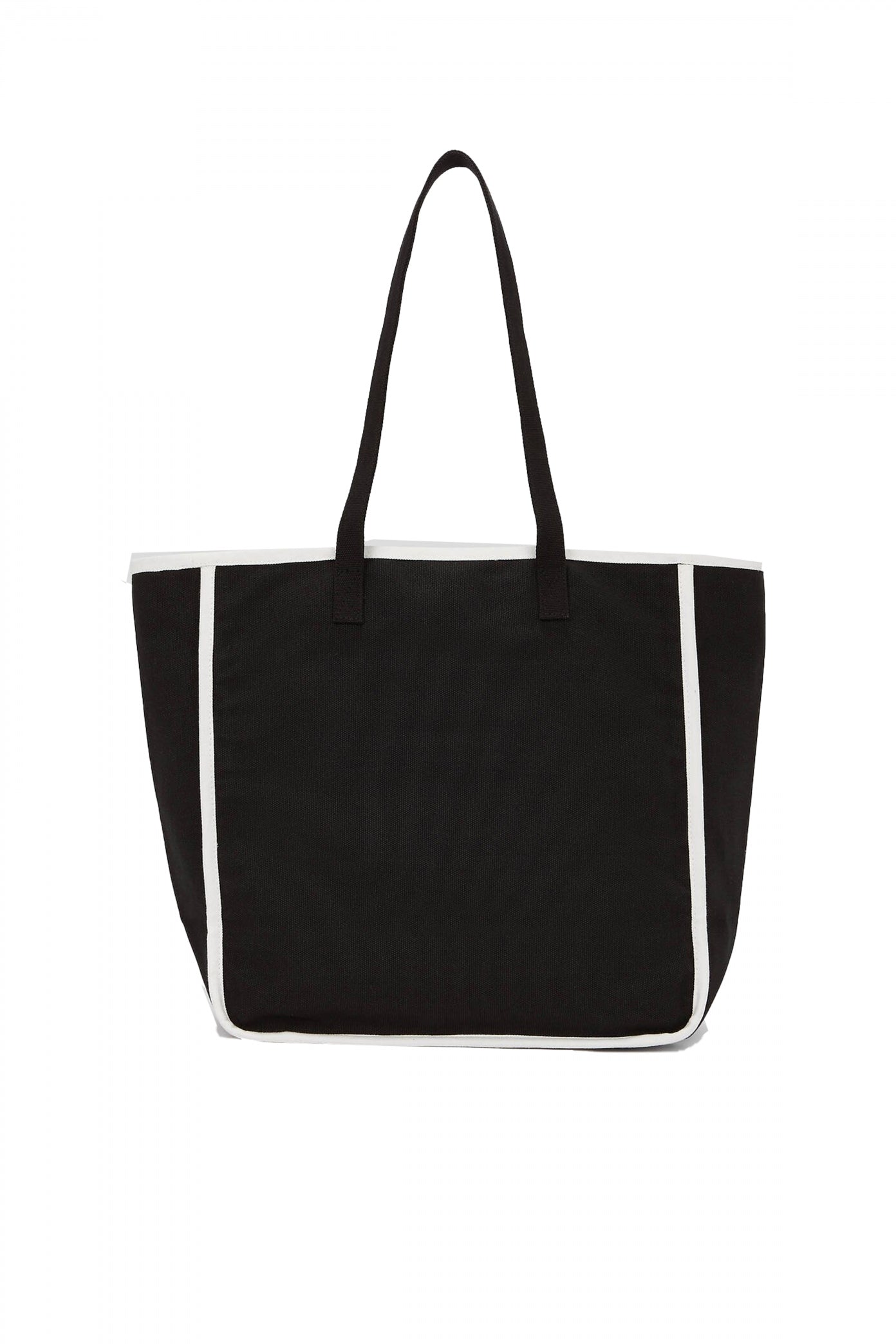 KARL LAGERFELD AW K RSG CANVAS BW SHOPPER en color NEGRO (2)