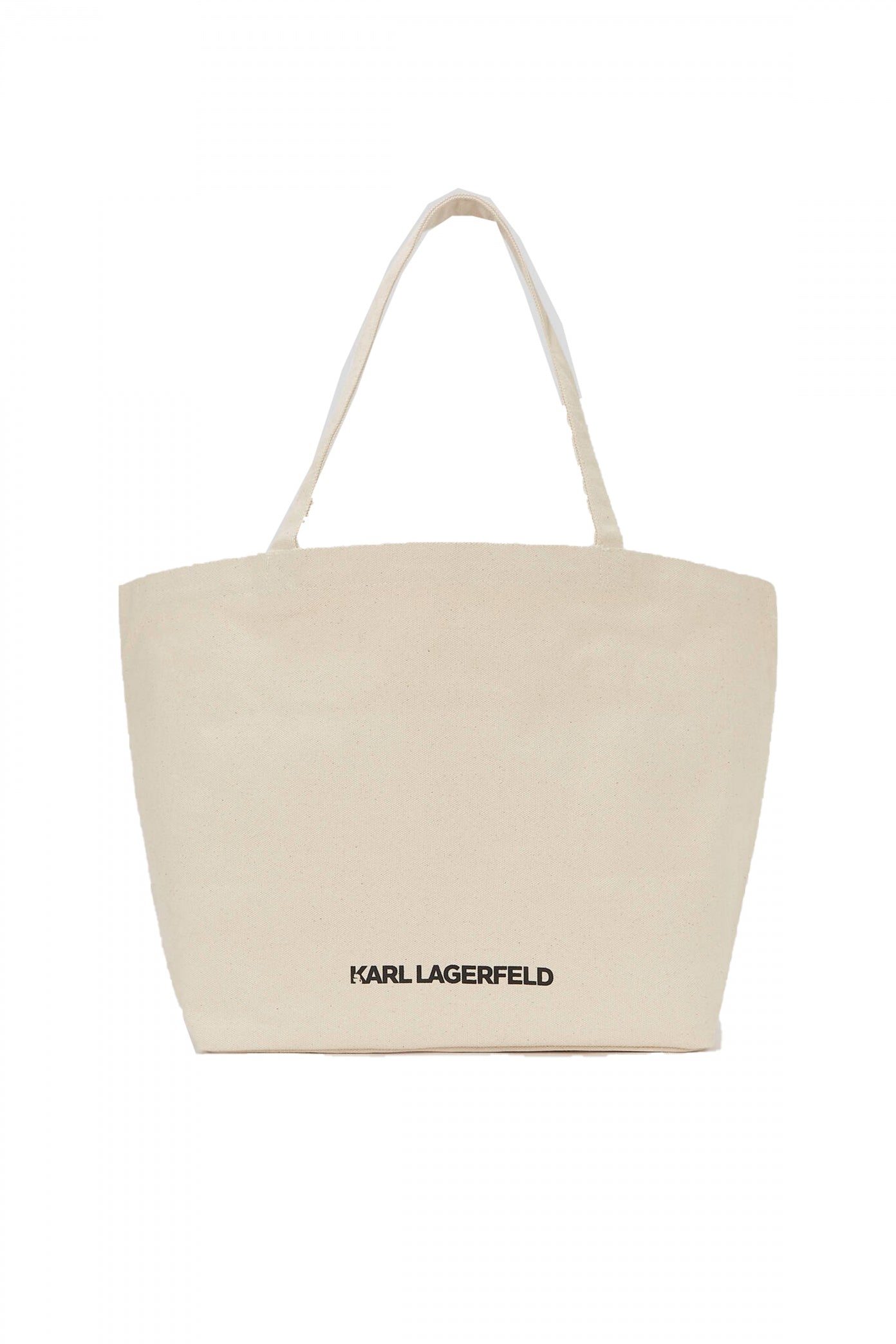 KARL LAGERFELD AW K SIGNATURE EMB CANVAS SHO en color BEIS (2)