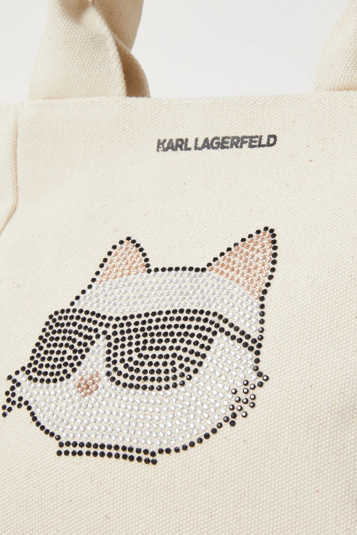 KARL LAGERFELD IKON CHOUP RHNSTN SM SHOPP en color BEIS (4)