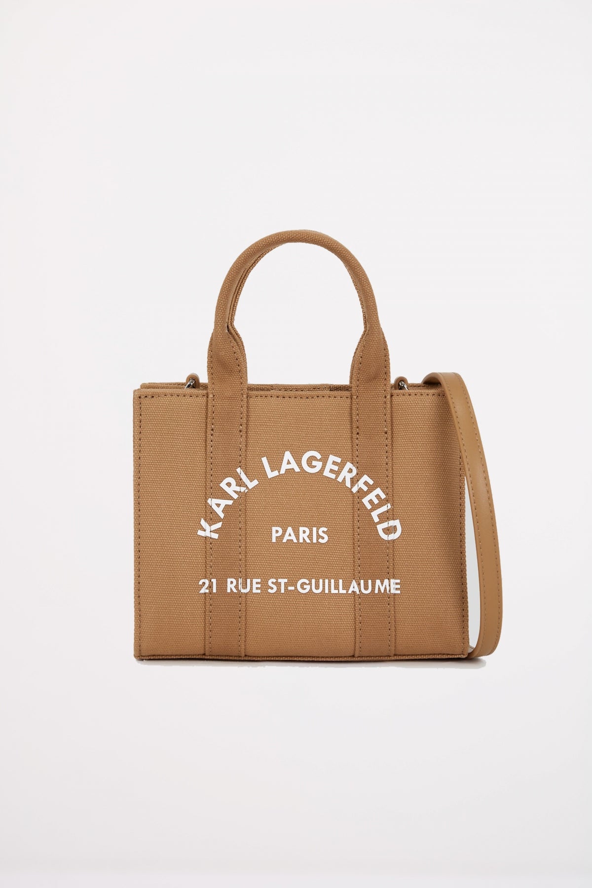 KARL LAGERFELD K RSG SQUARE MINI E W TOTE en color MARRON (1)