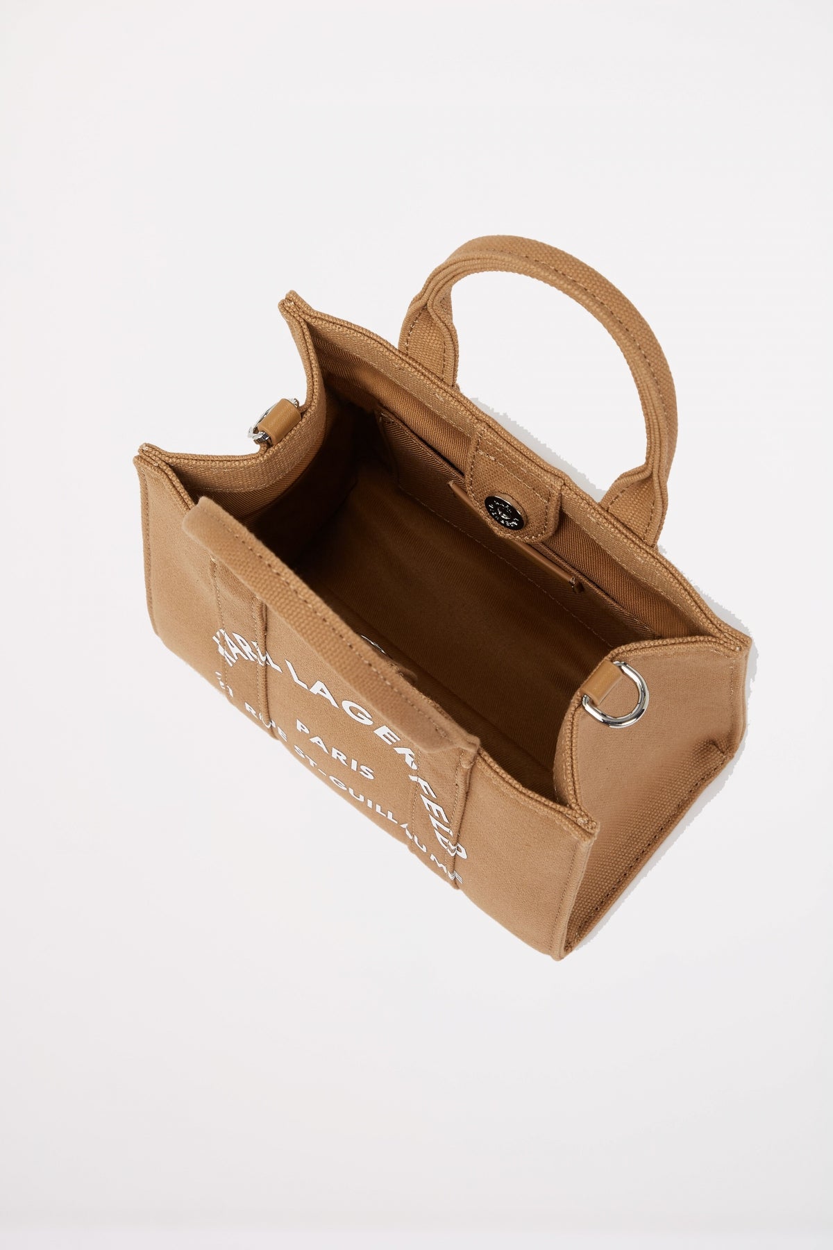 KARL LAGERFELD K RSG SQUARE MINI E W TOTE en color MARRON (3)