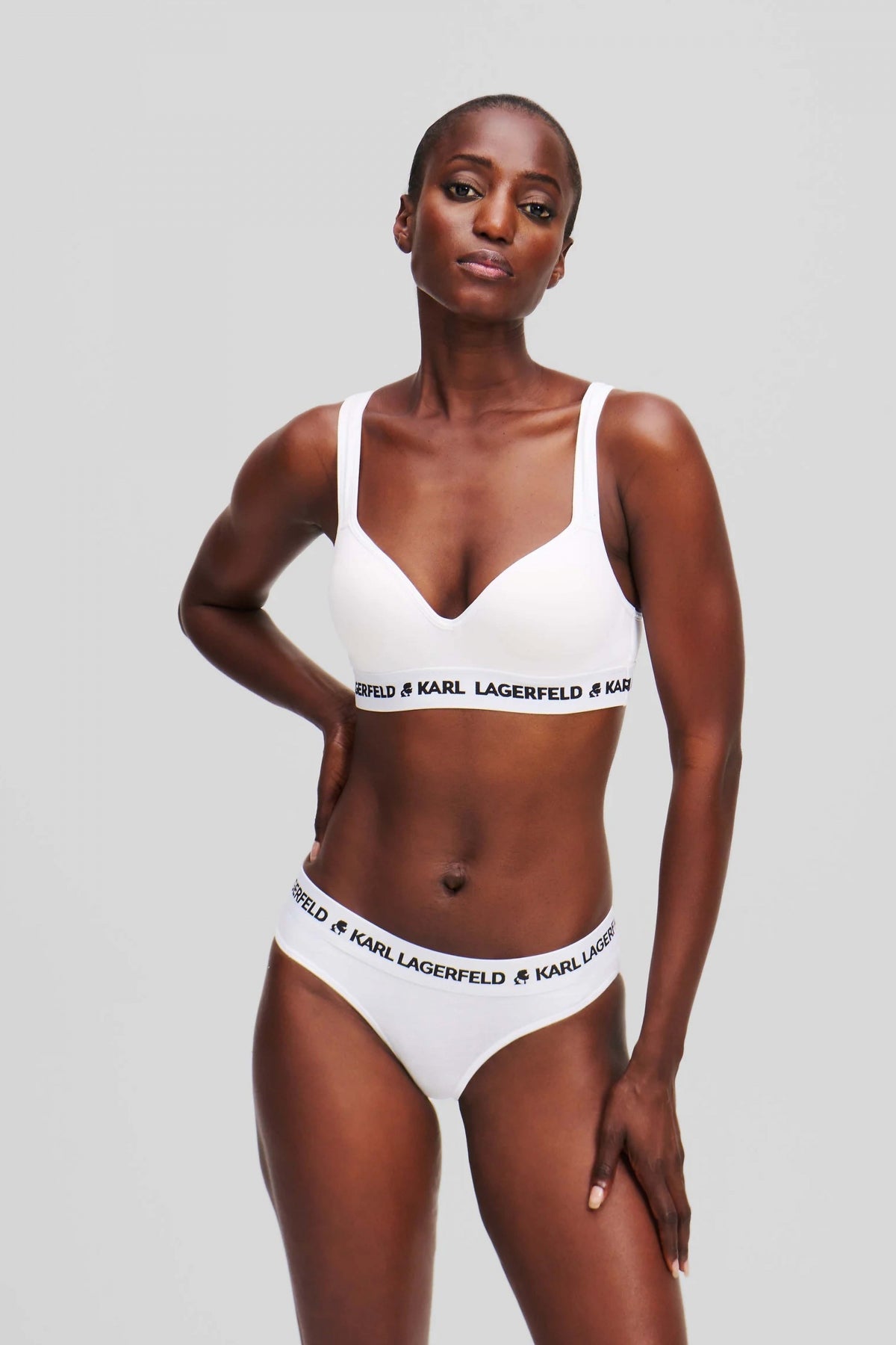 KARL LAGERFELD LOGO BRIEF P en color BLANCO (2)
