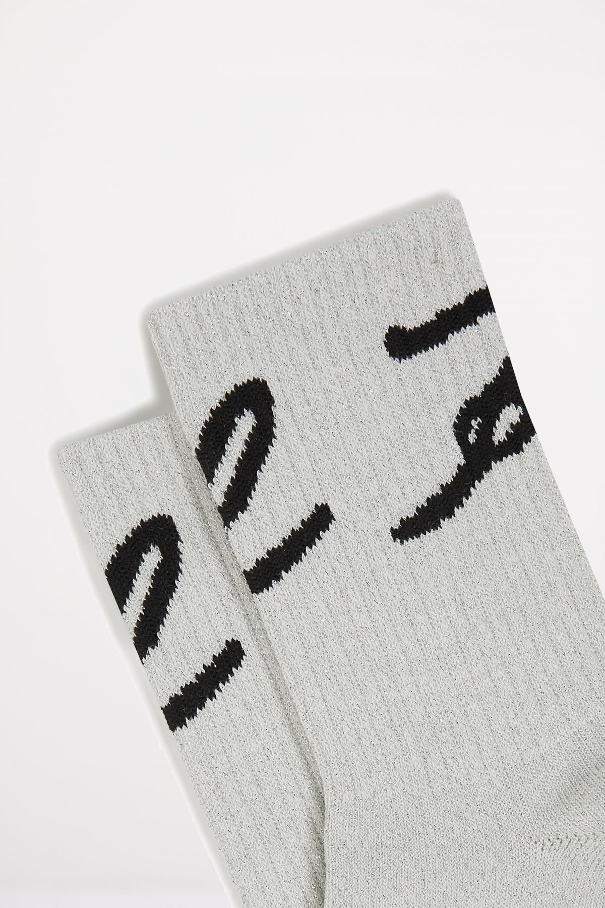 KARL LAGERFELD SIGNATURE LUREX SOCKS P en color MULTICOLOR (2)
