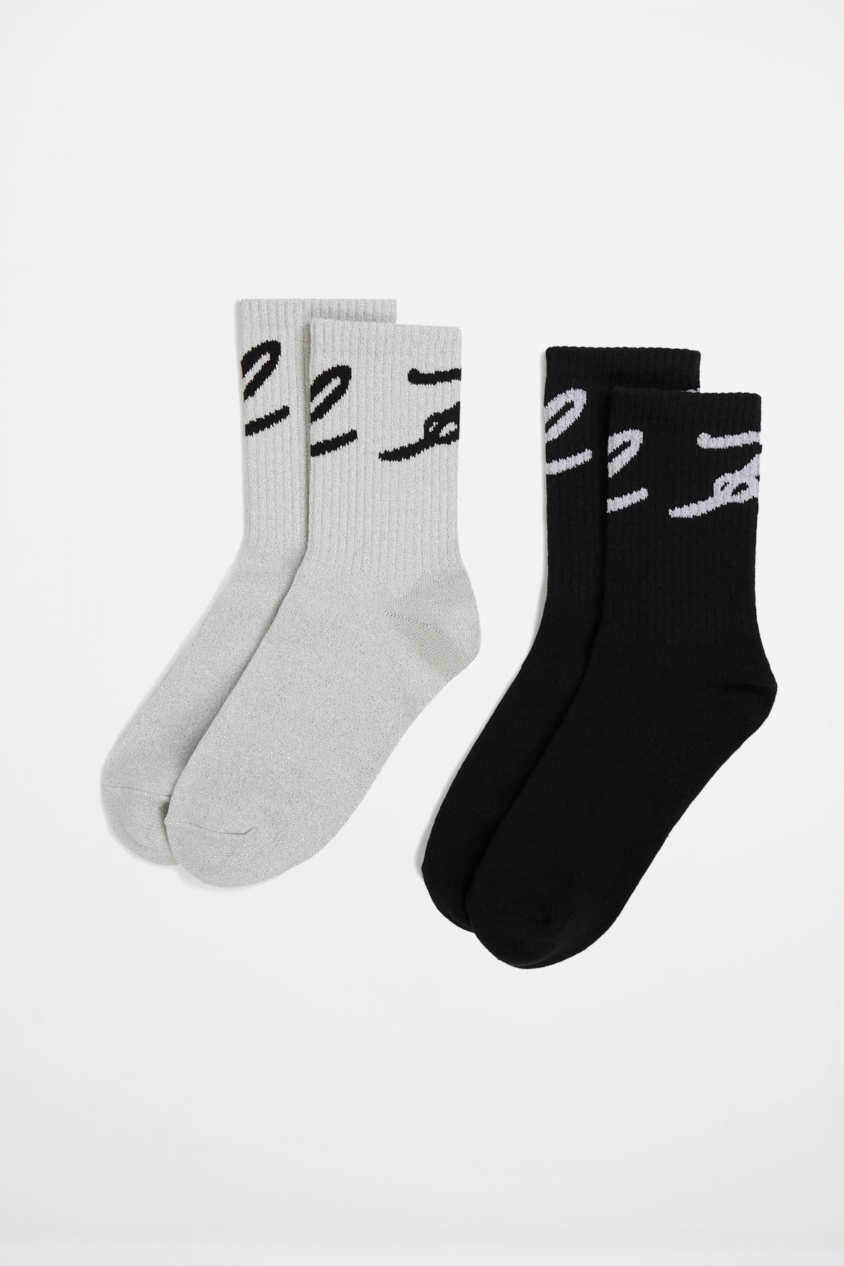 KARL LAGERFELD SIGNATURE LUREX SOCKS P en color MULTICOLOR (3)