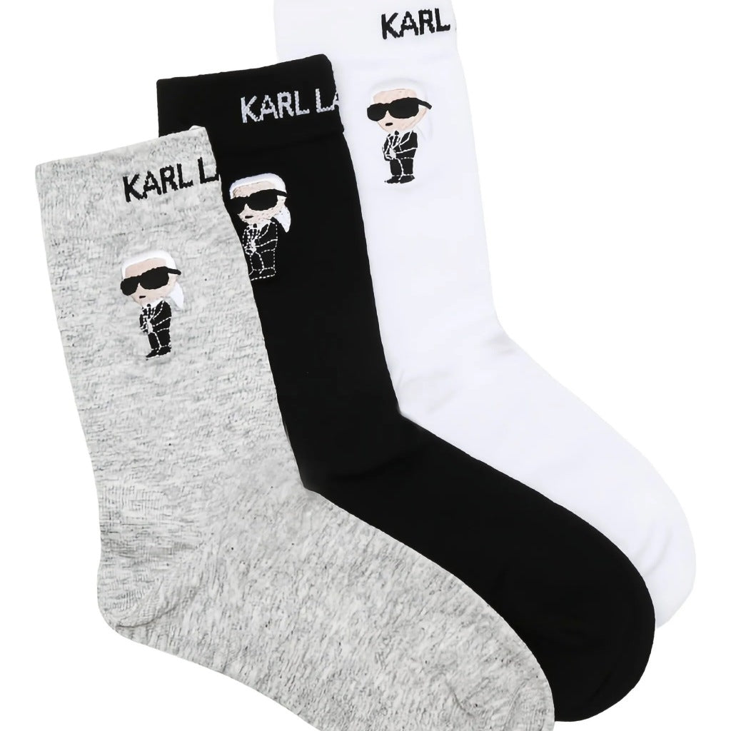 KARL LAGERFELD IKON SOCK PK en color MULTICOLOR (3)