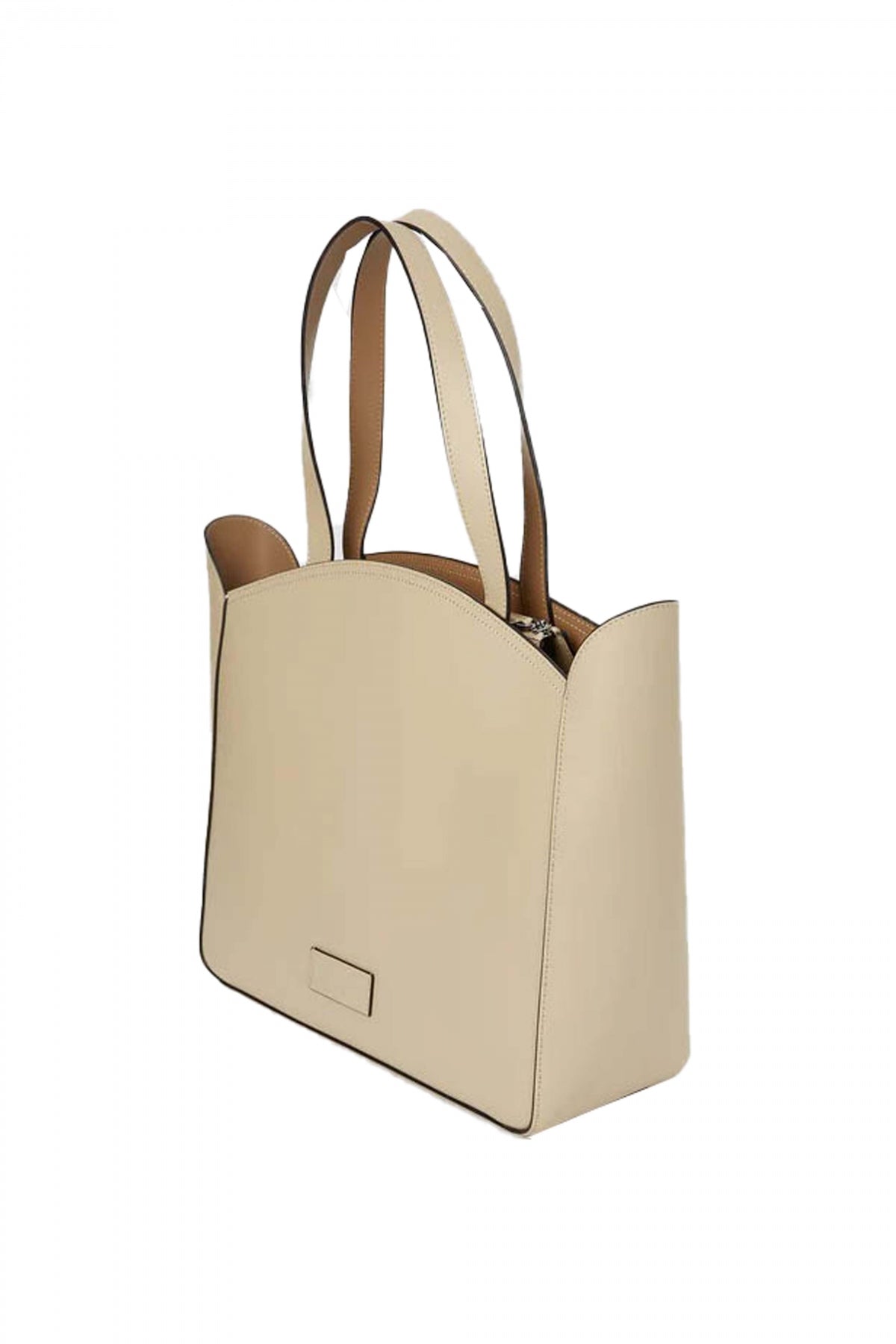KARL LAGERFELD K CIRCLE MID ZIP TOTE en color BEIS (2)