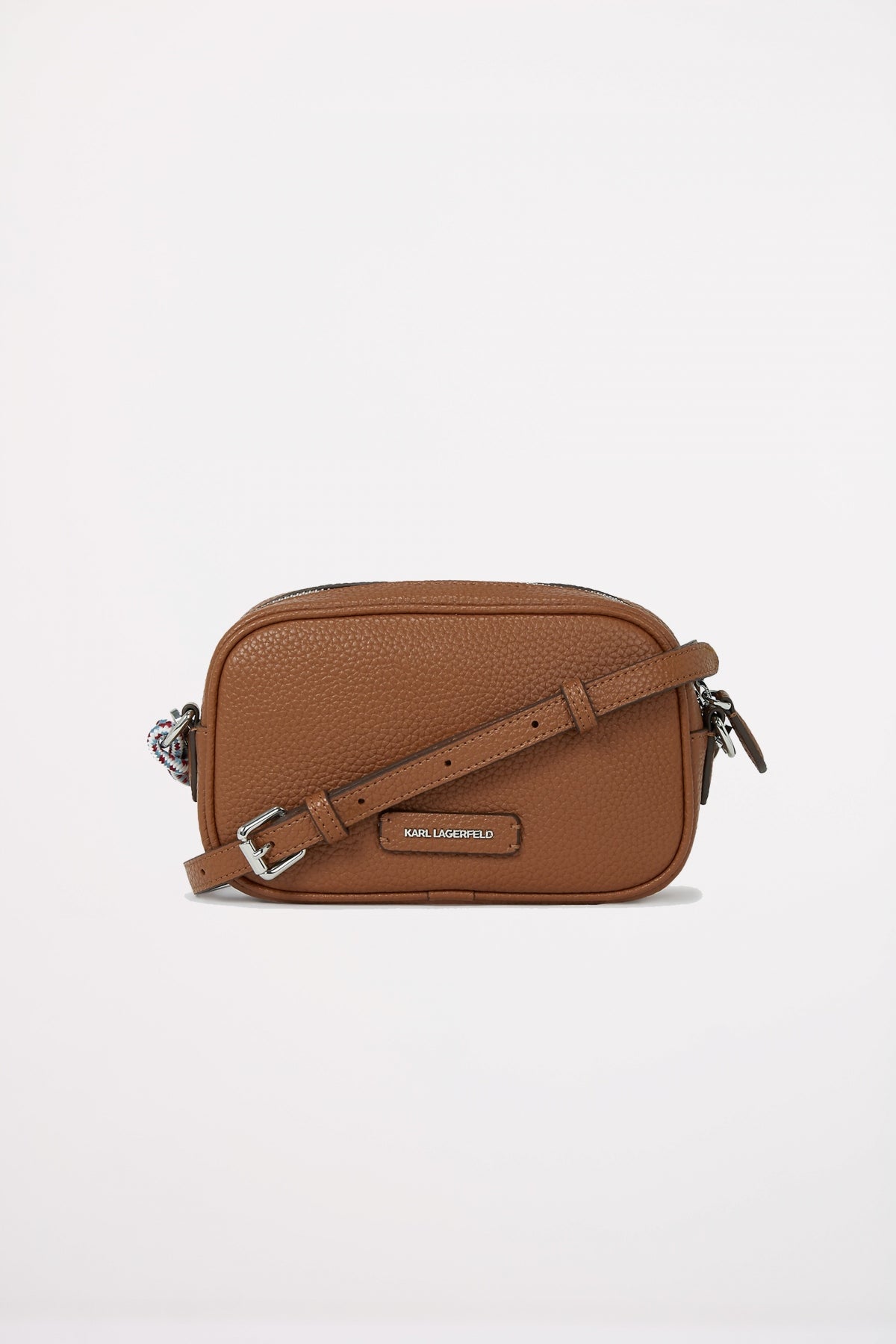 KARL LAGERFELD IKON PEBBLE SLIM CAMERA BA en color MARRON (2)