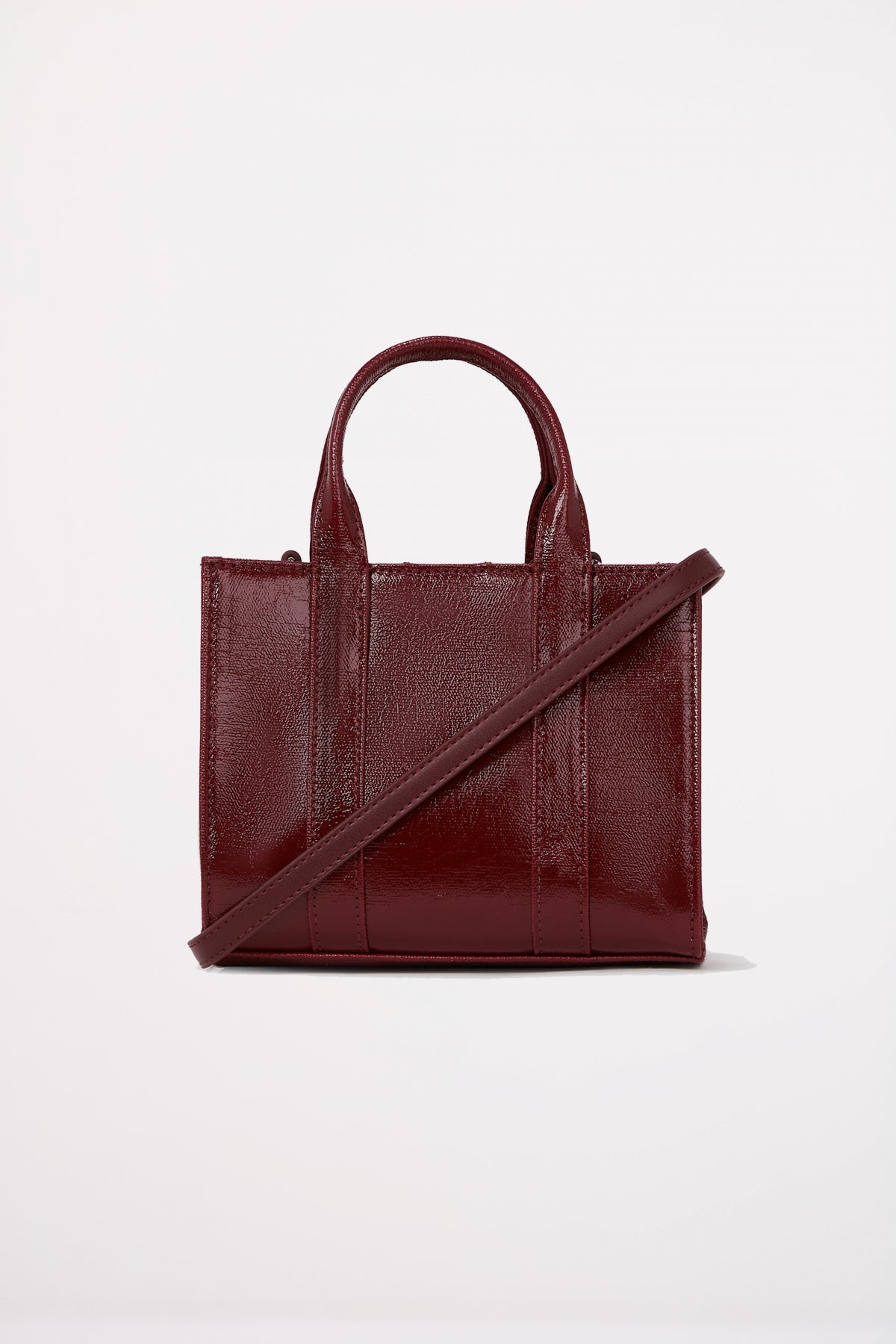 KARL LAGERFELD K RSG MINI SQUARE TOTE COA en color MARRON (2)