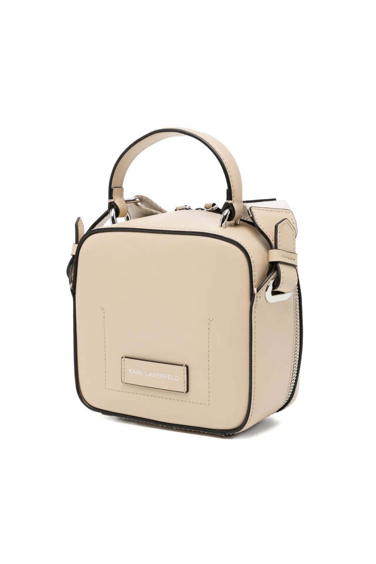 KARL LAGERFELD KCIRCLE TPH CROSSBODY PERF en color BEIS (2)