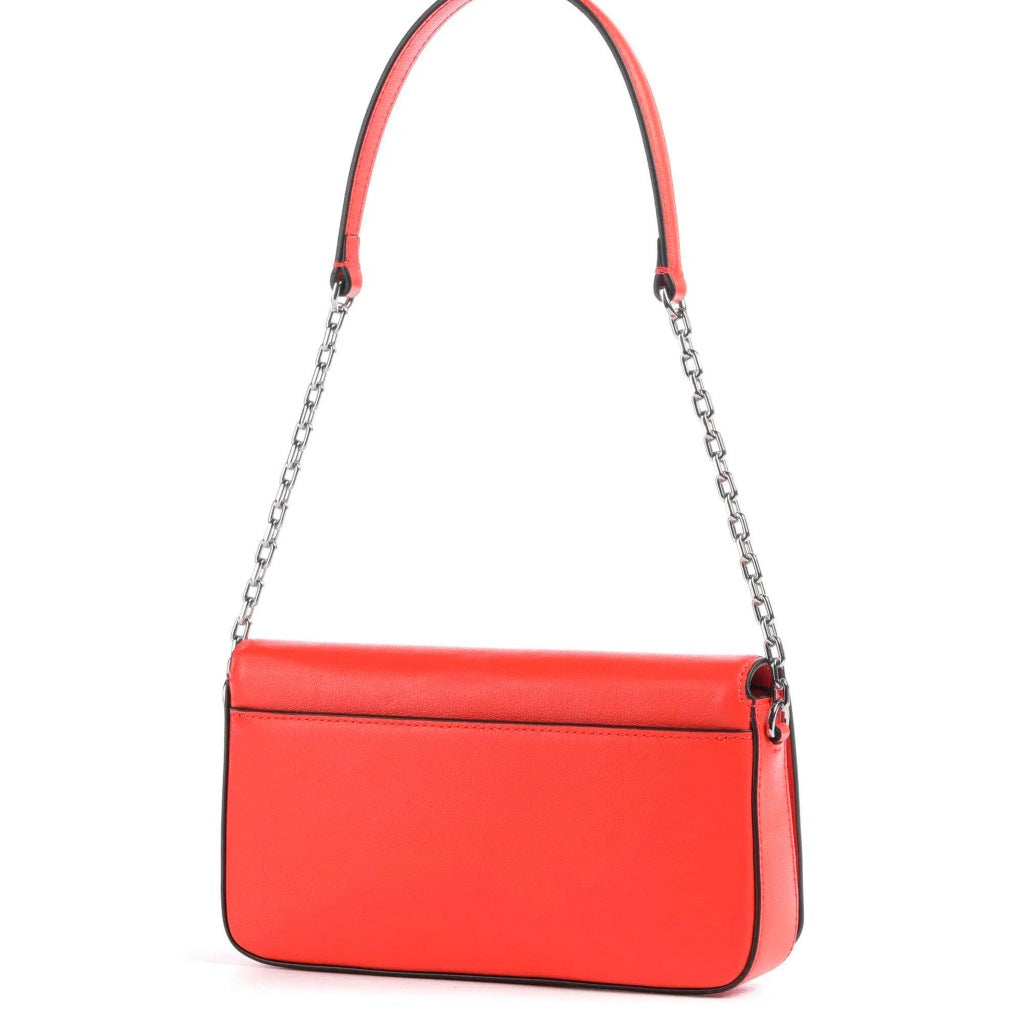 KARL LAGERFELD KSIGNATURE SHOULDER POUCH en color NARANJA (5)