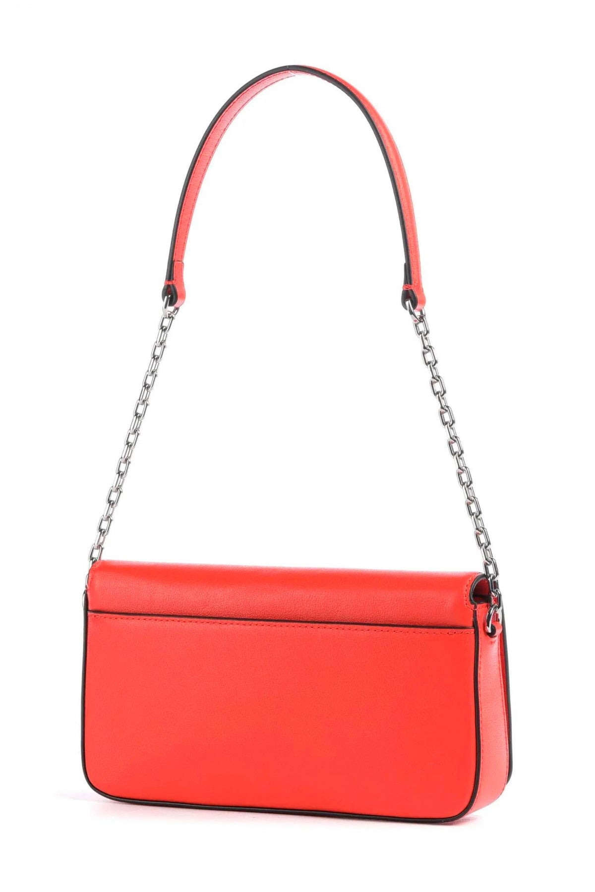 KARL LAGERFELD KSIGNATURE SHOULDER POUCH en color NARANJA (2)