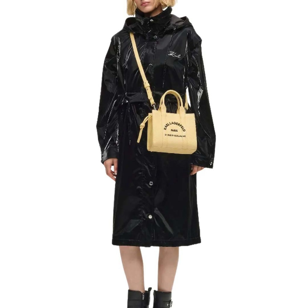 KARL LAGERFELD MN SQUARE TOTE PEB E en color AMARILLO (2)