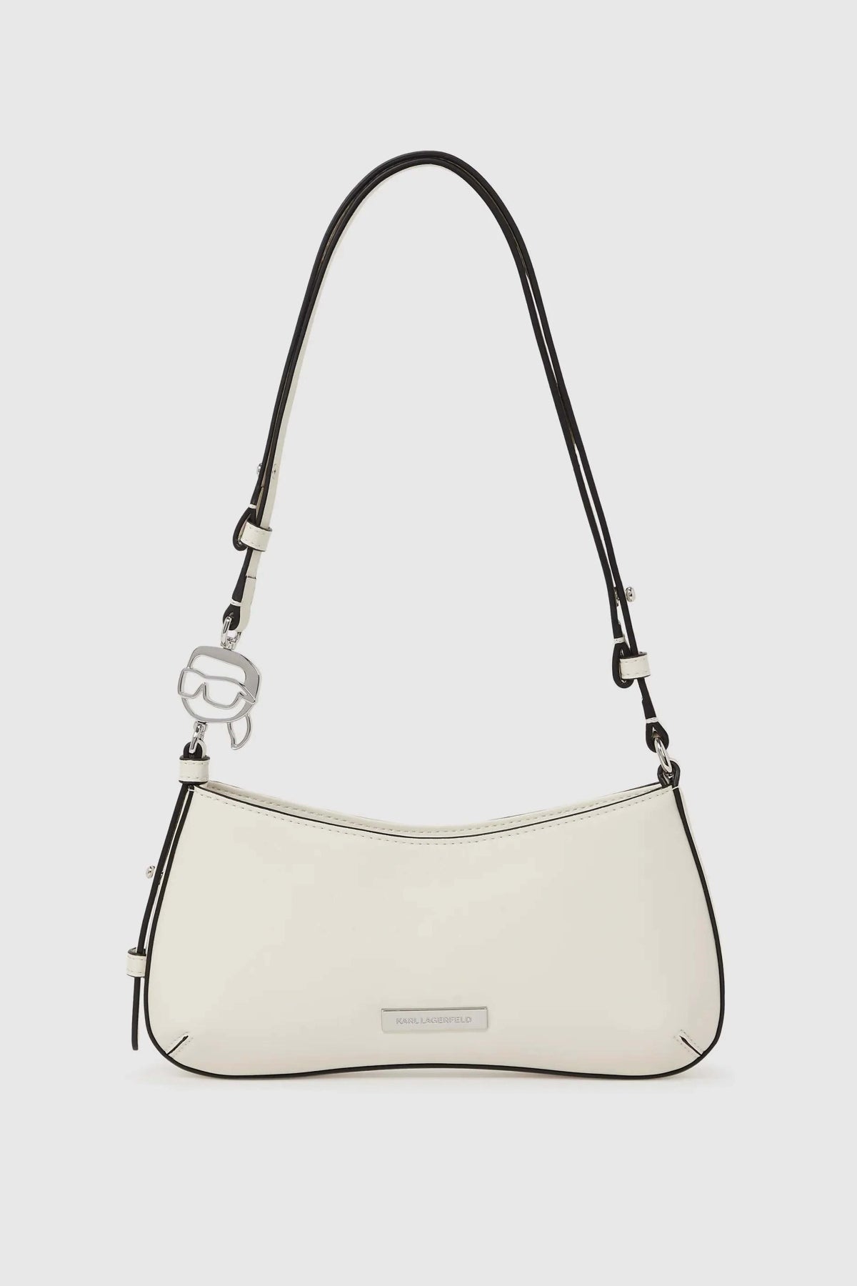 KARL LAGERFELD SMOOTH OUTLINE MINI C en color BLANCO (3)