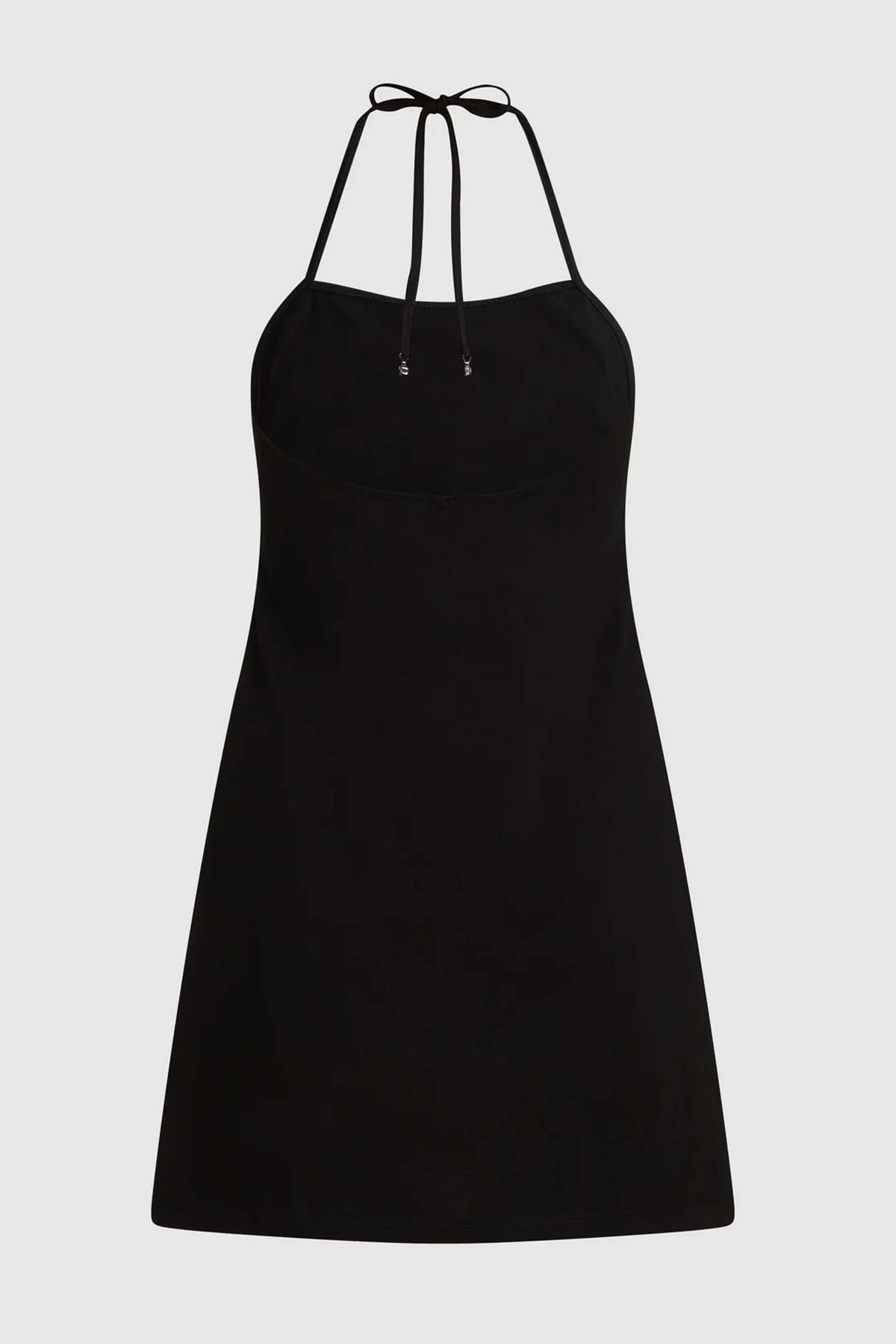 KARL LAGERFELD IKON RHINESTONE BEACH DRES en color NEGRO (3)