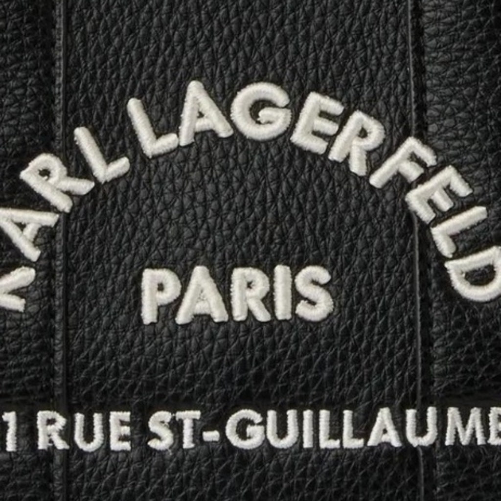 KARL LAGERFELD BW K/RSG MN SQUARE TOTE PEB E en color NEGRO (6)
