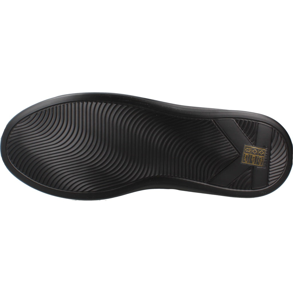 KARL LAGERFELD KAPRI MENS LO LACE LTHR en color NEGRO (6)