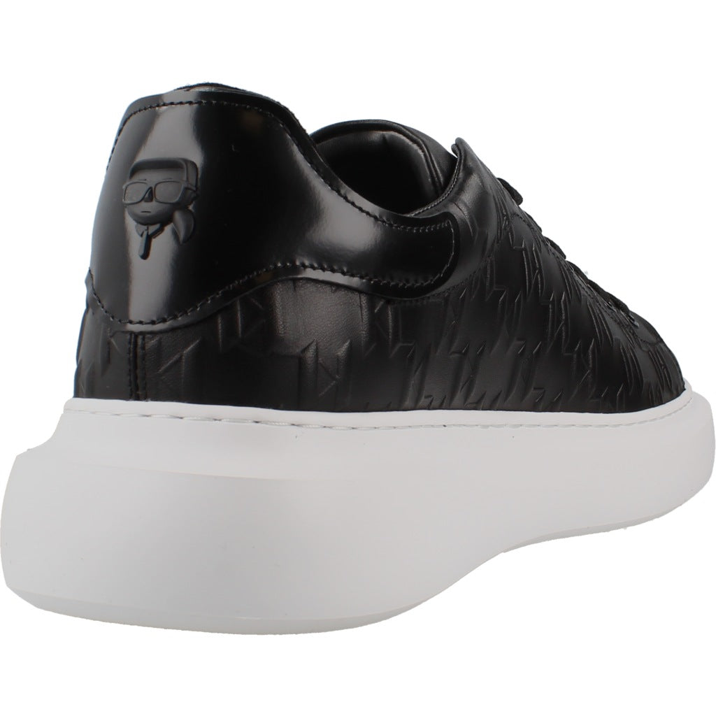 KARL LAGERFELD KORE MONOGRAM EMBOSS LO en color NEGRO (3)