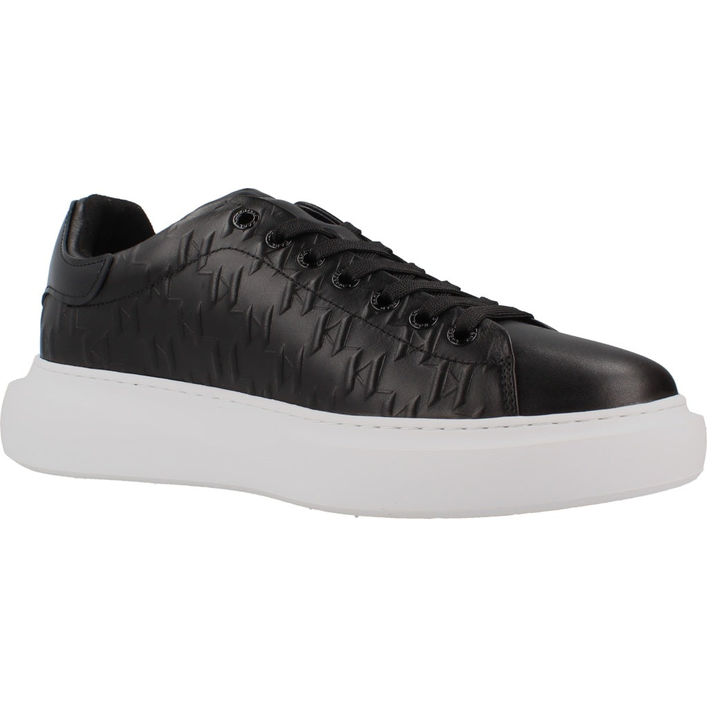 KARL LAGERFELD KORE MONOGRAM EMBOSS LO en color NEGRO (5)